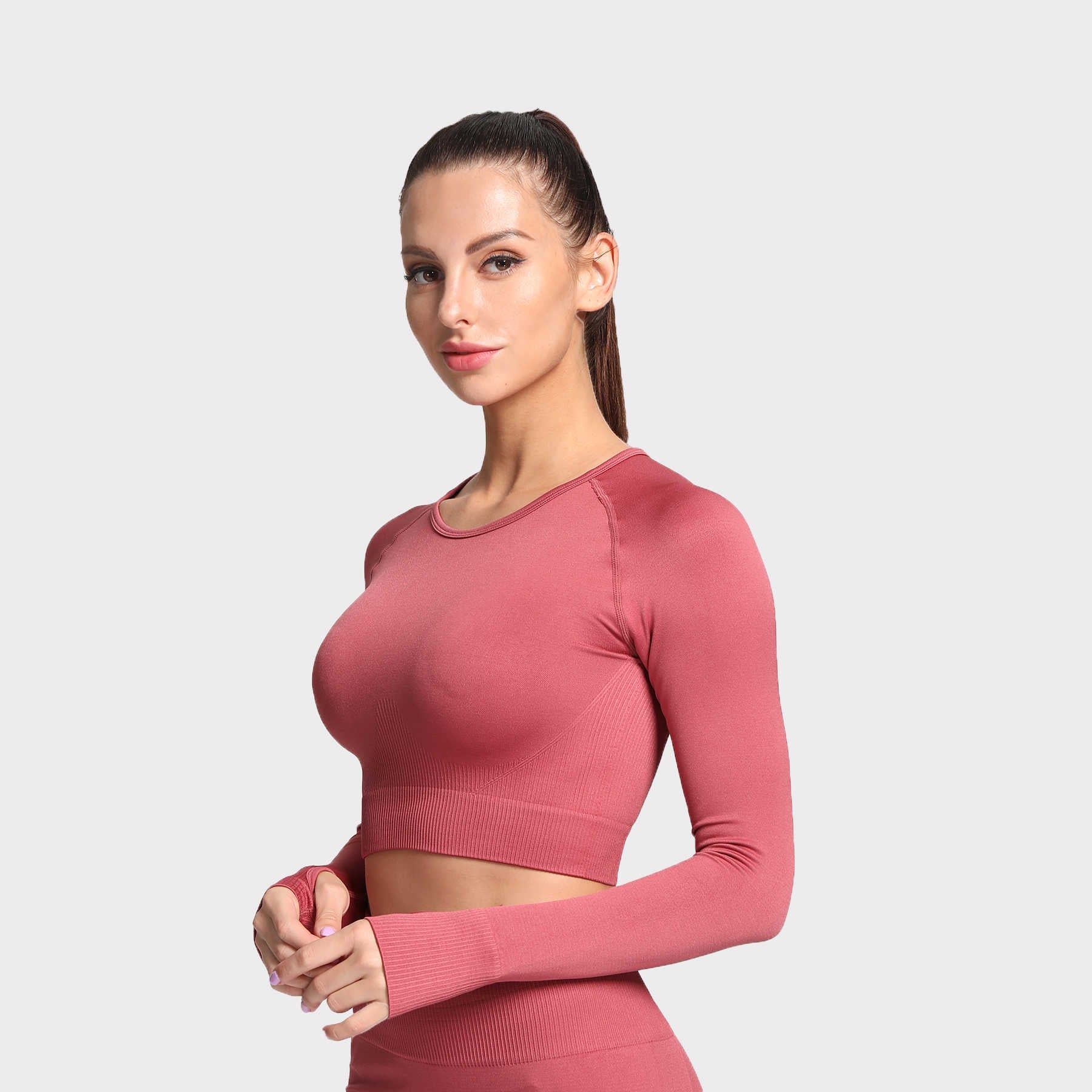 Aoxjox Hyperflex Seamless Crop Top