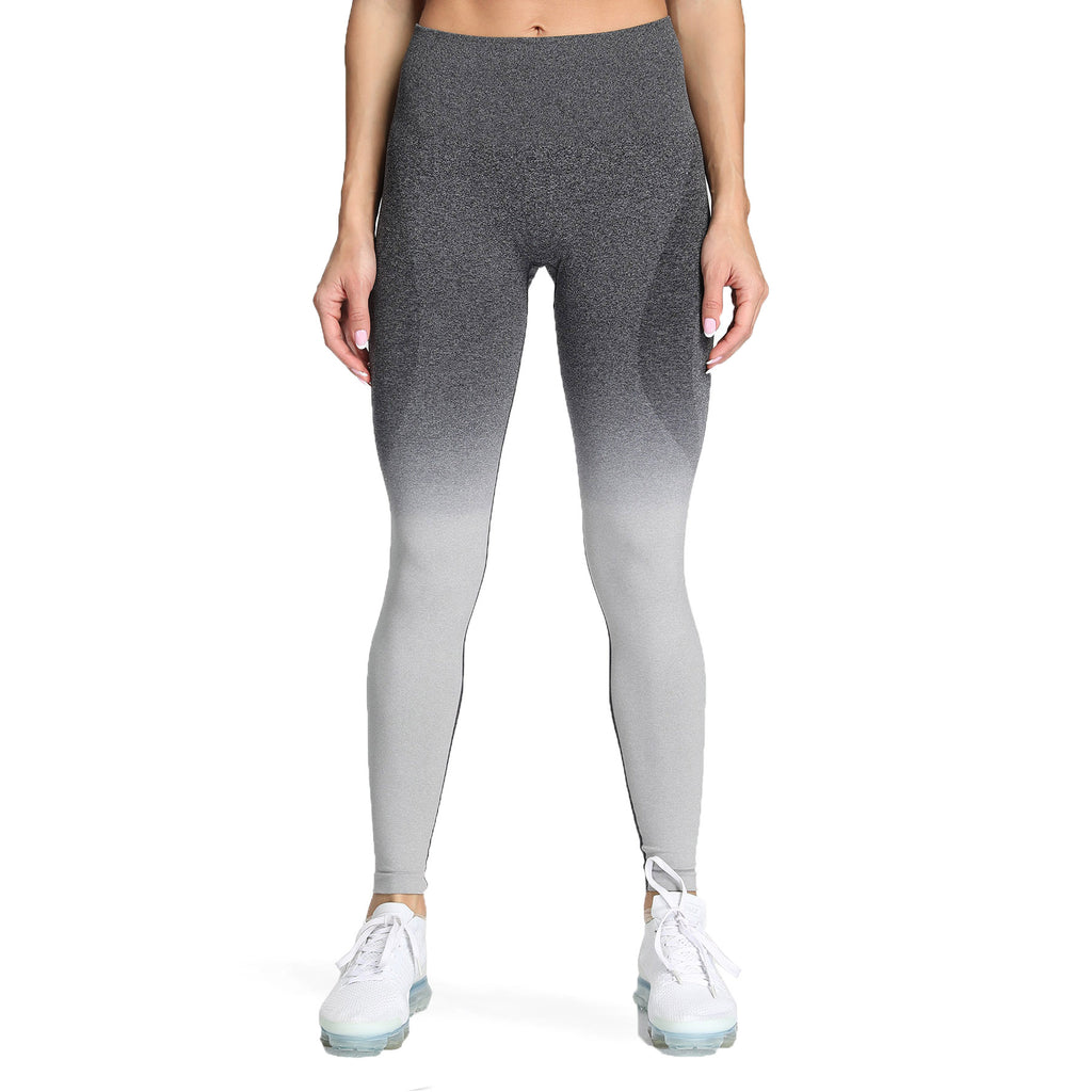 Aoxjox Smile Contour Ombre Seamless Leggings