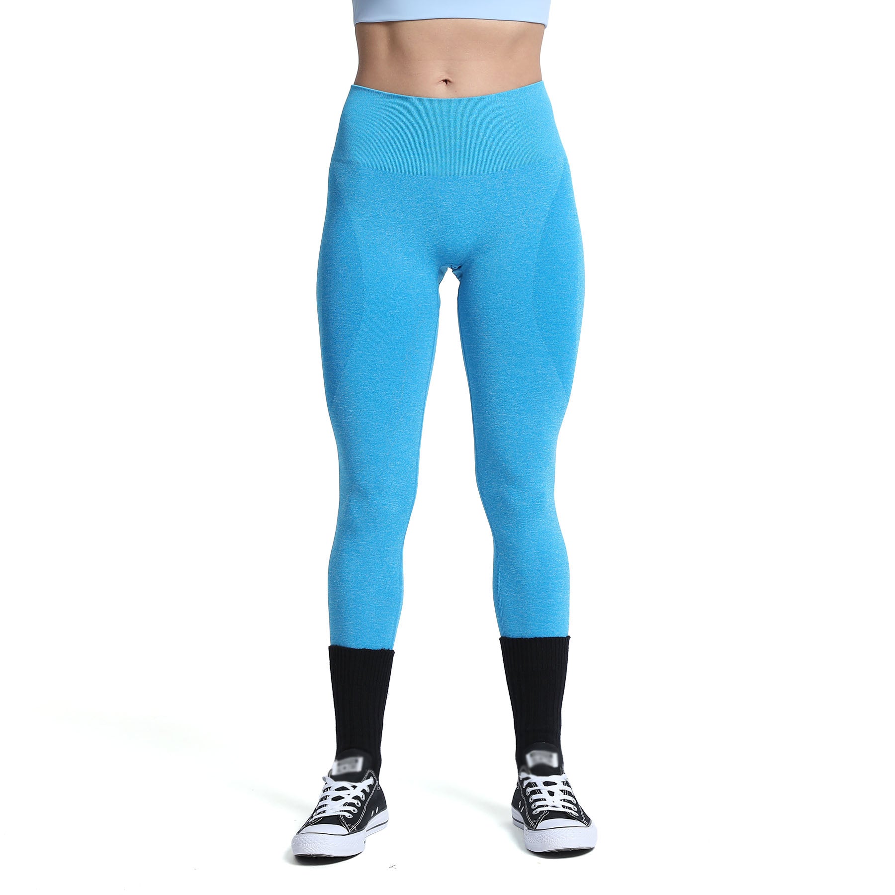 Aoxjox Brights Smile Contour Seamless Leggings