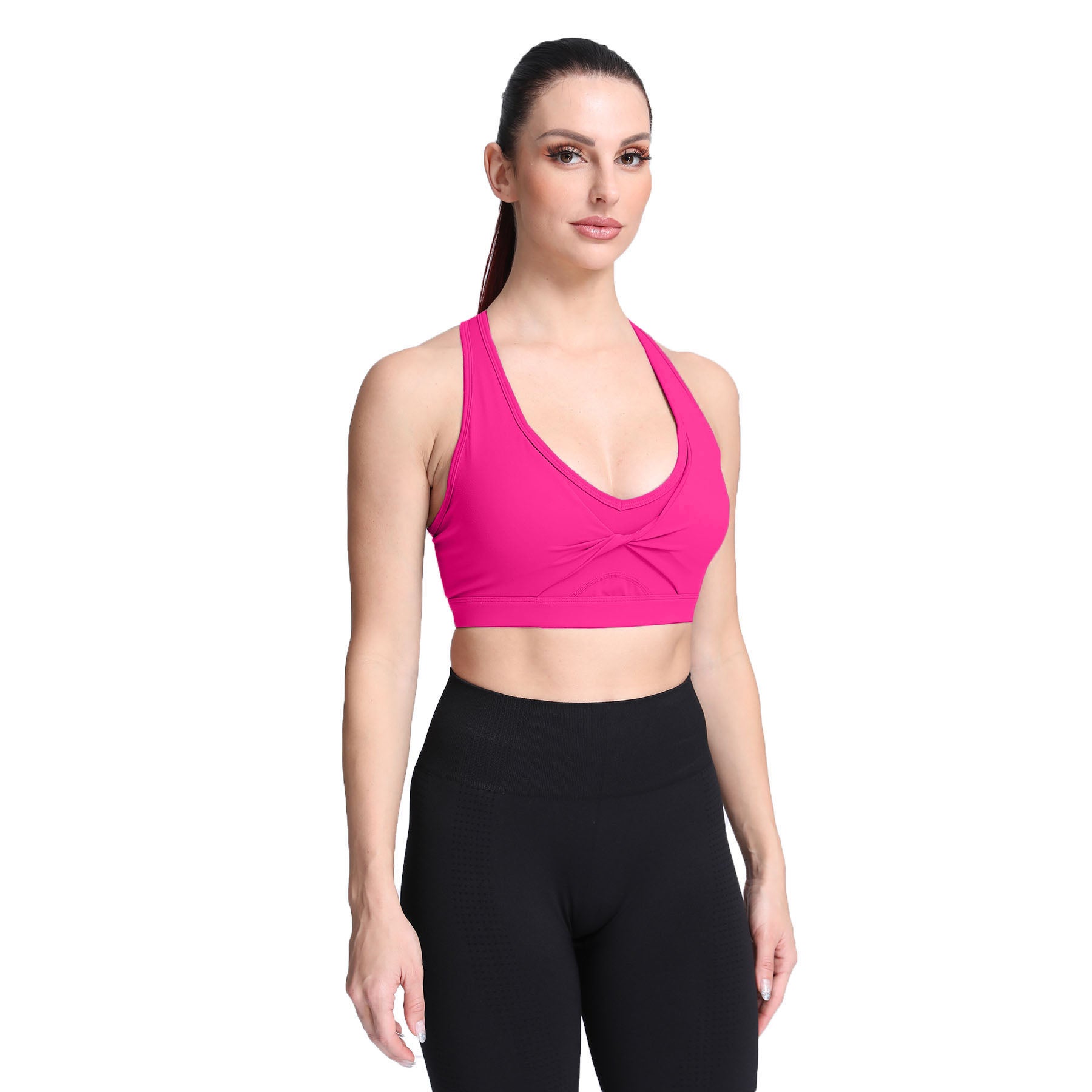 Aoxjox V-shaped racer back bras
