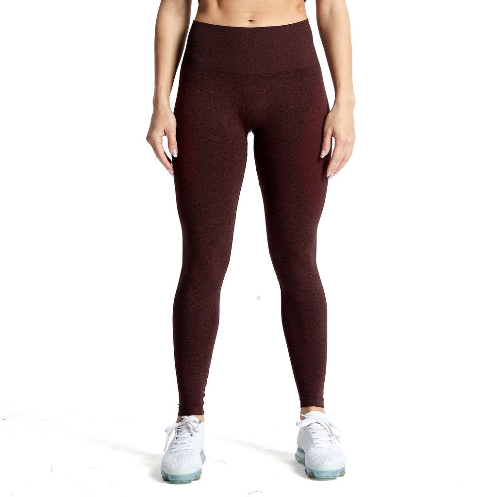 Aoxjox Darks Smile Contour Seamless Leggings