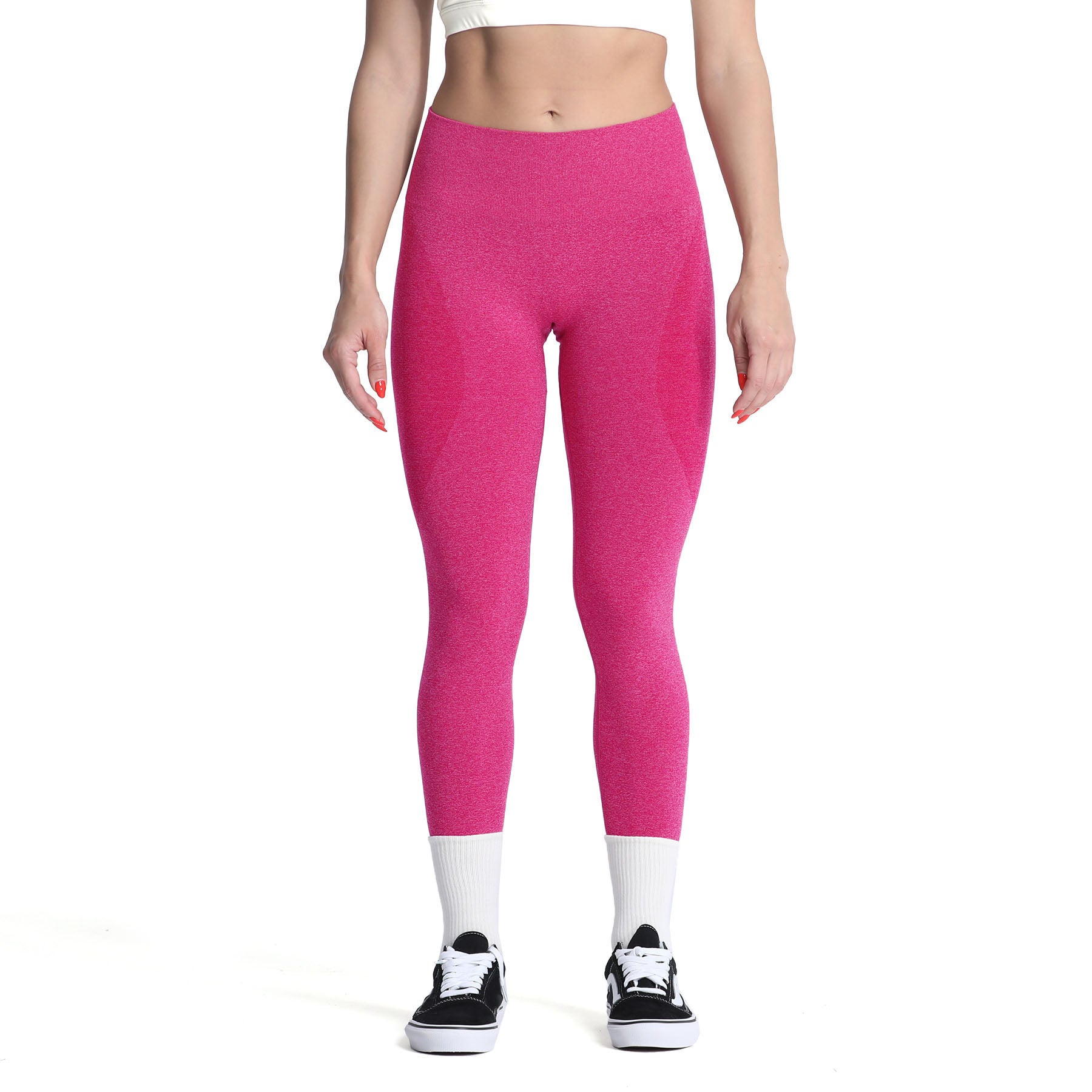 Aoxjox Brights Smile Contour Seamless Leggings