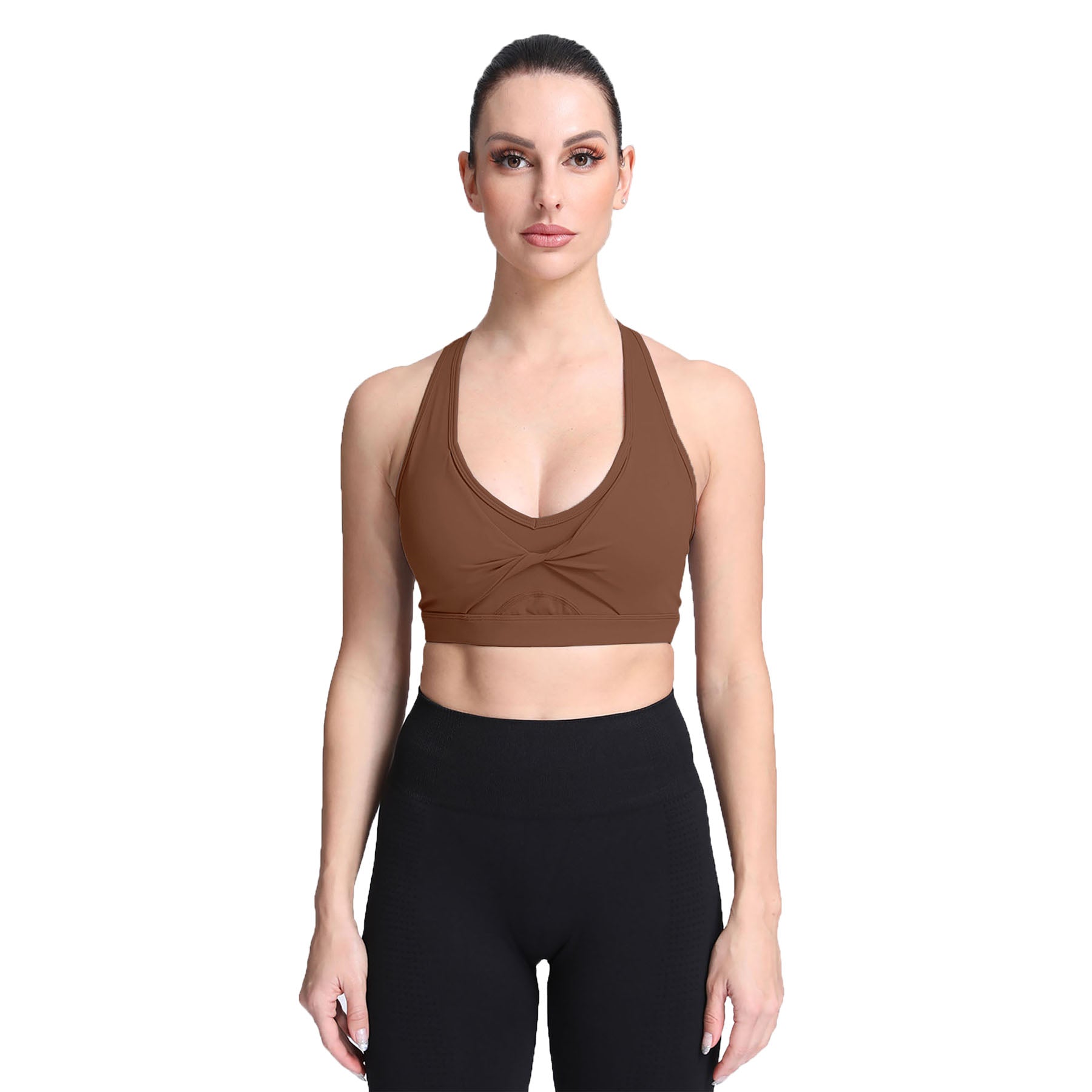 Aoxjox V-shaped racer back bras