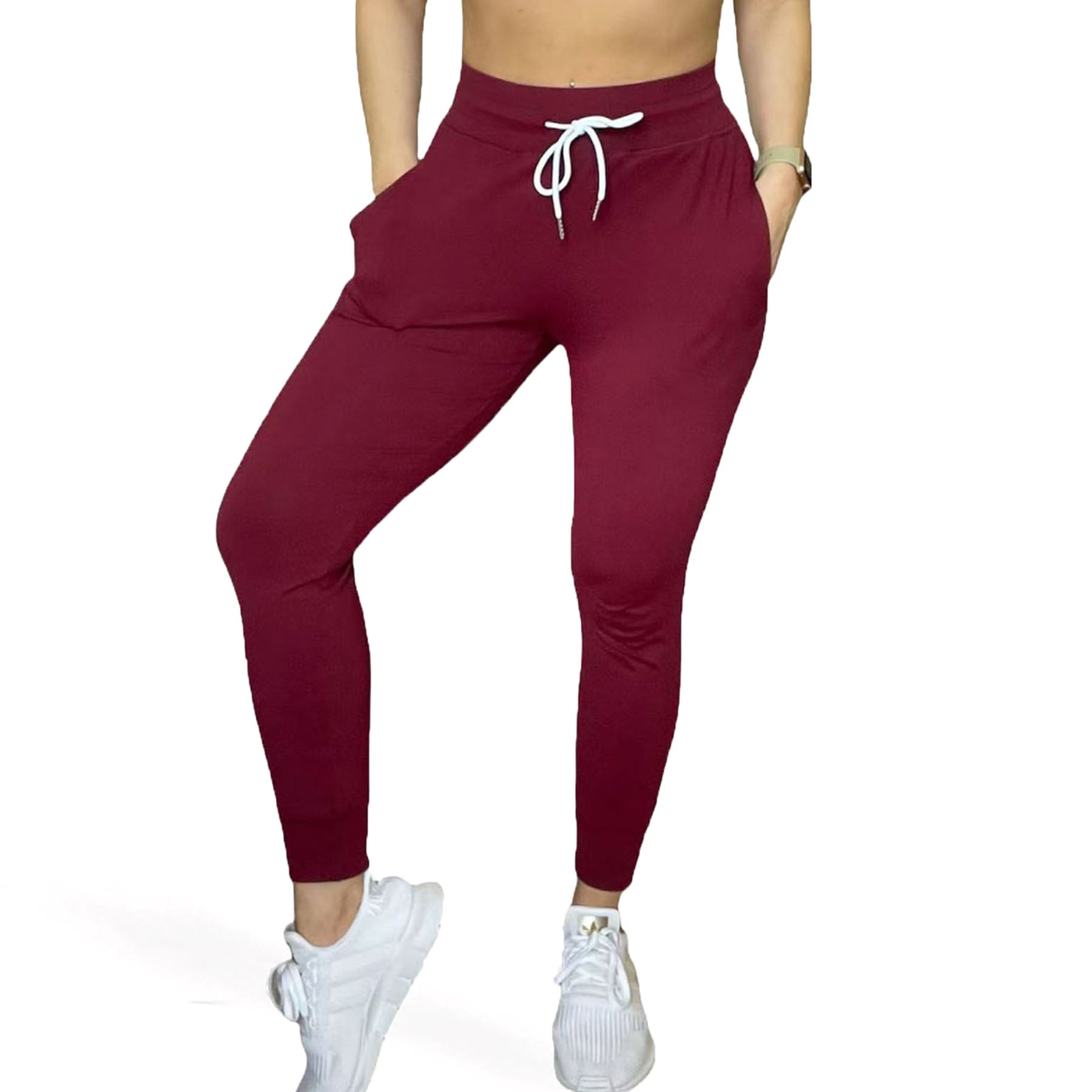 Xersion, Pants & Jumpsuits, Xersion Womens Mid Rise Plus Jogger Pant  Burgundy Orange 2x 3 New
