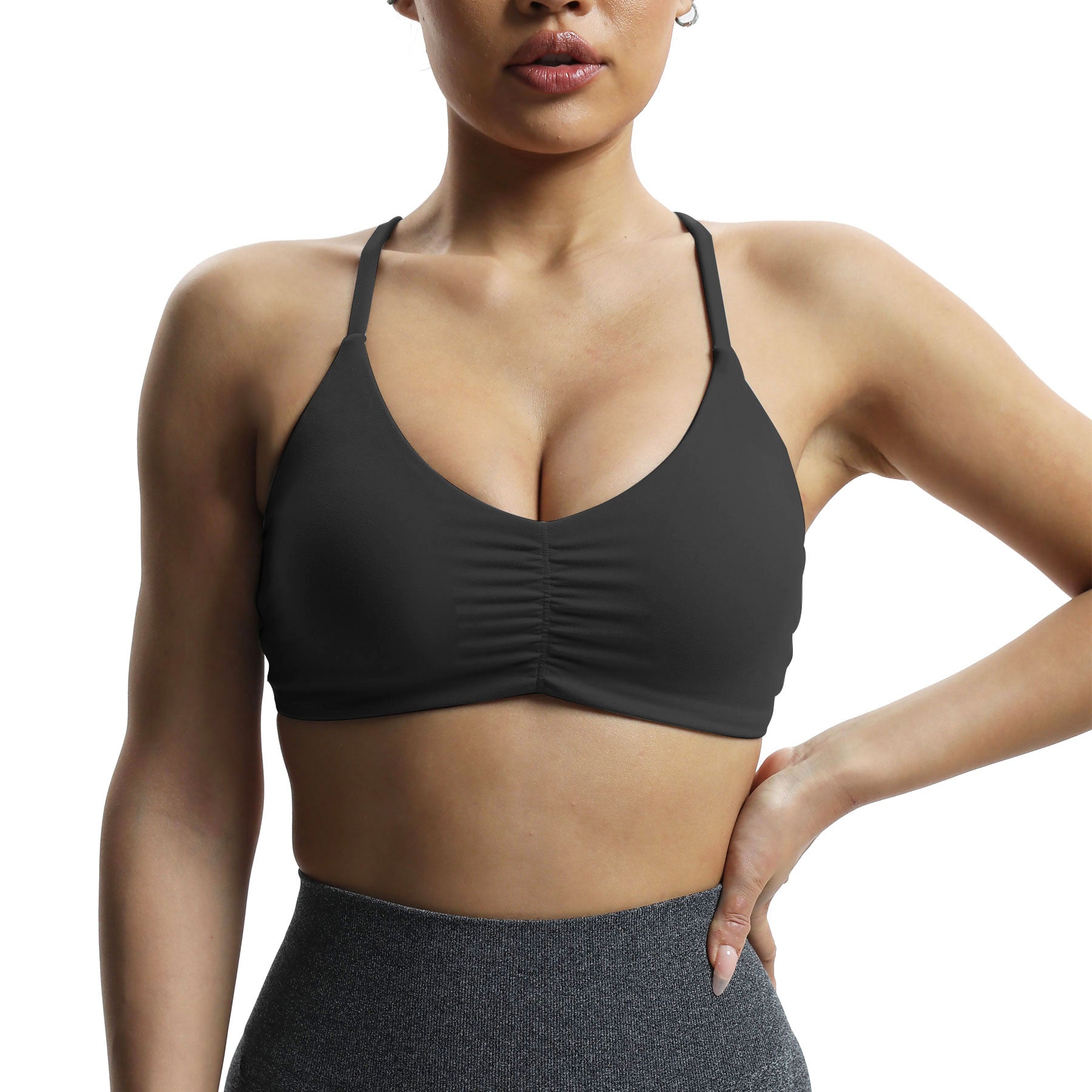 Aoxjox "Molly" Ruched  Adjustable Bra