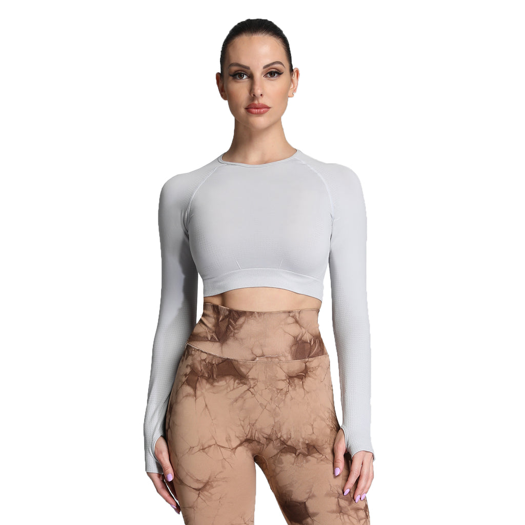 Aoxjox "Vital 2.0 / 3.0" long-sleeved Crop Top