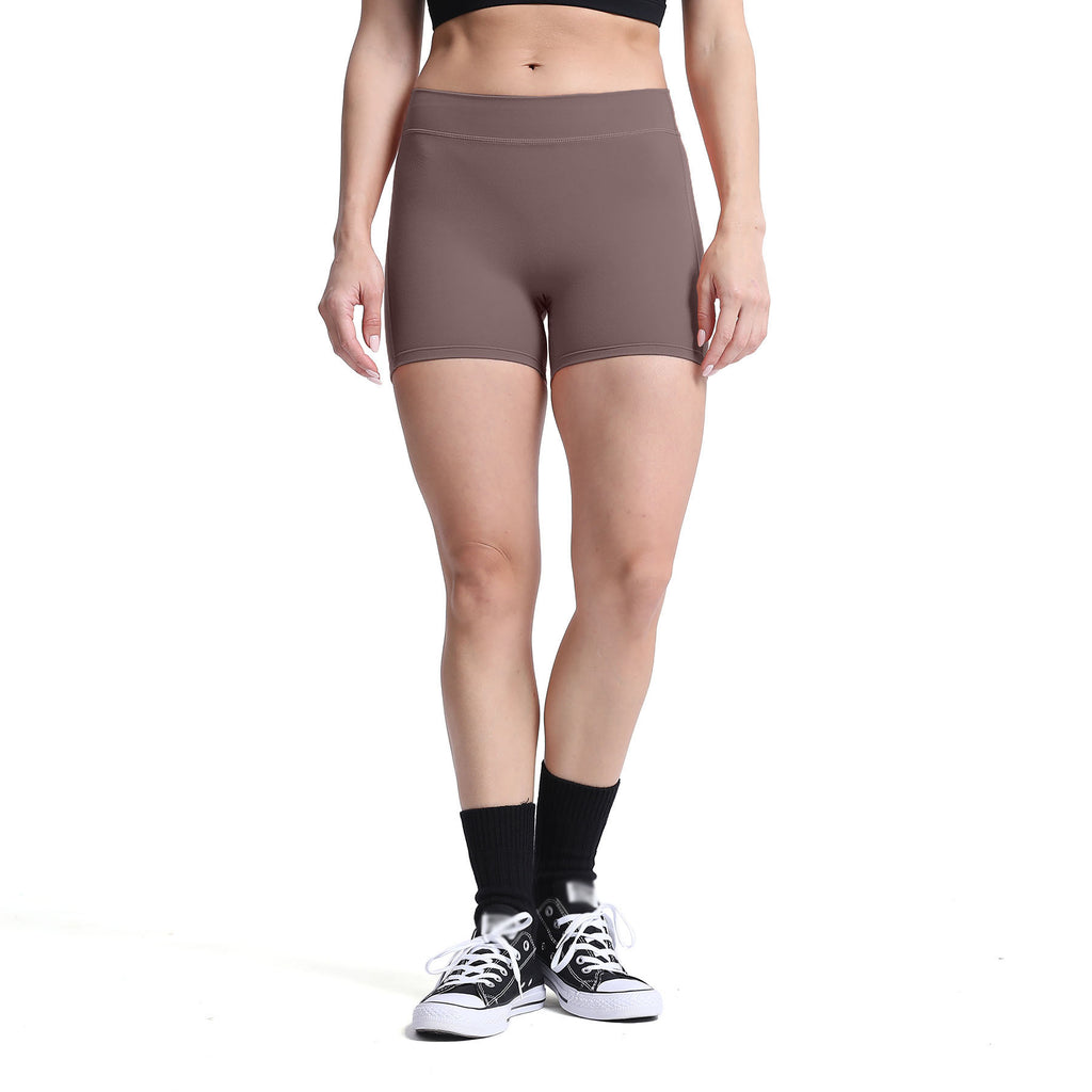 Aoxjox High-Low Scrunch Shorts