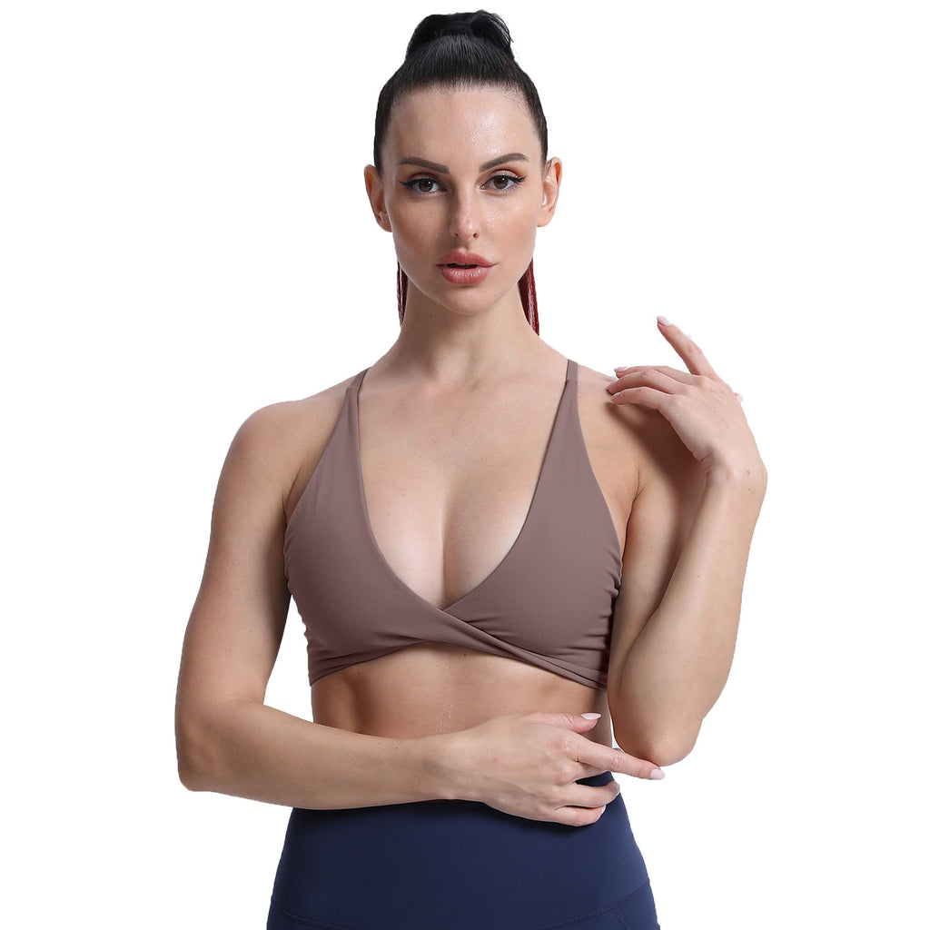 Aoxjox "Sienna"  Sports Bra (DARKS/NEUTRALS)