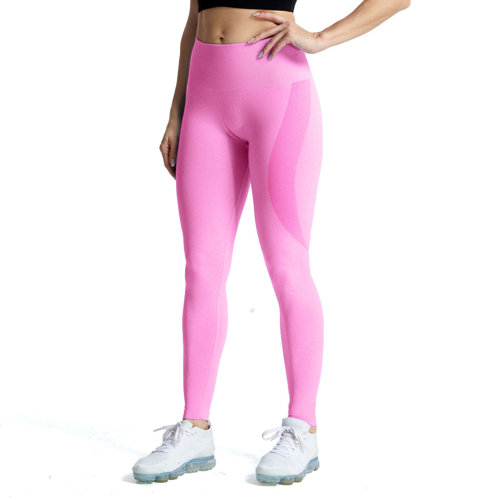 Aoxjox Brights Smile Contour Seamless Leggings