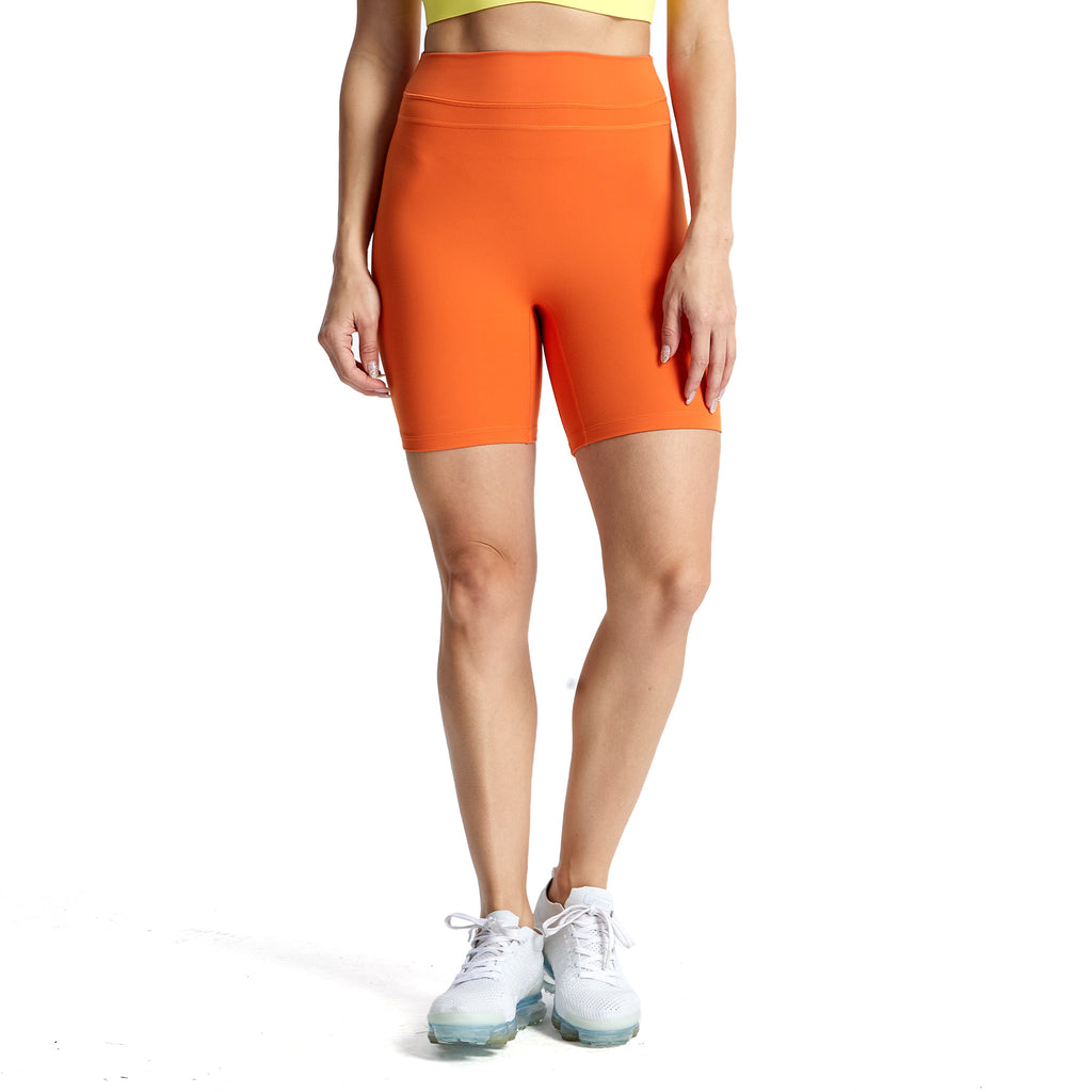 Aoxjox Women's 6" Scrunch Biker Shorts
