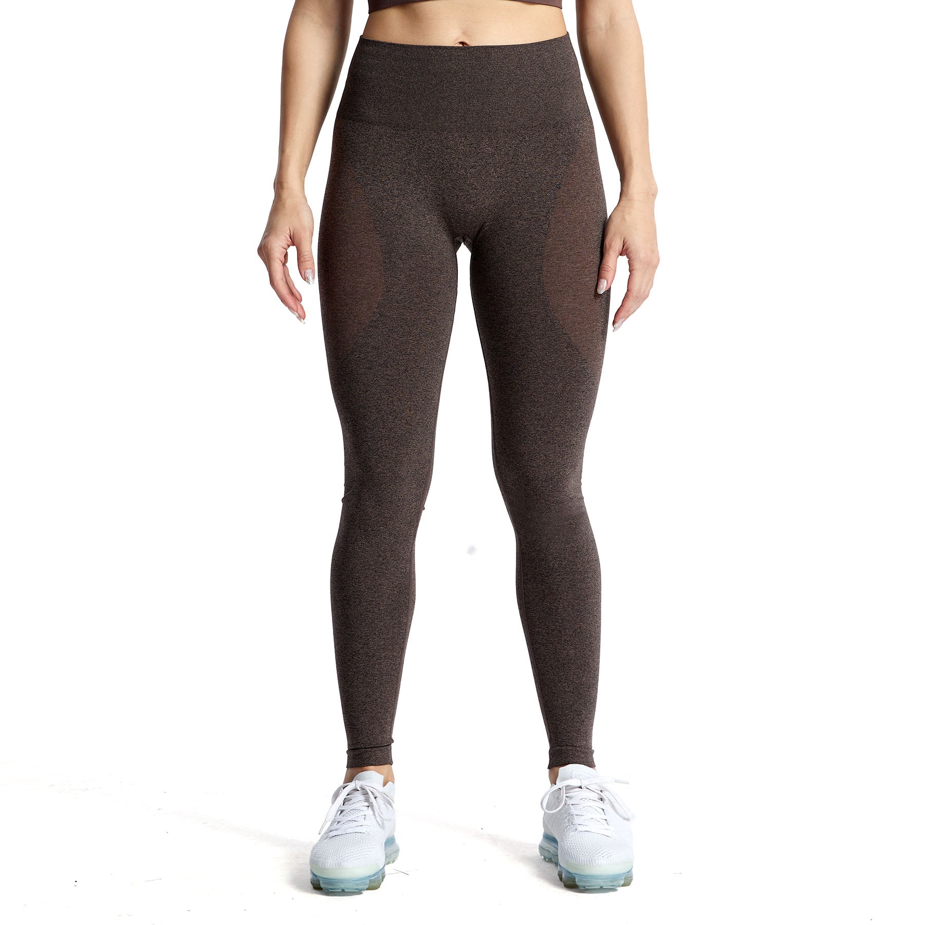 Aoxjox Darks Smile Contour Seamless Leggings