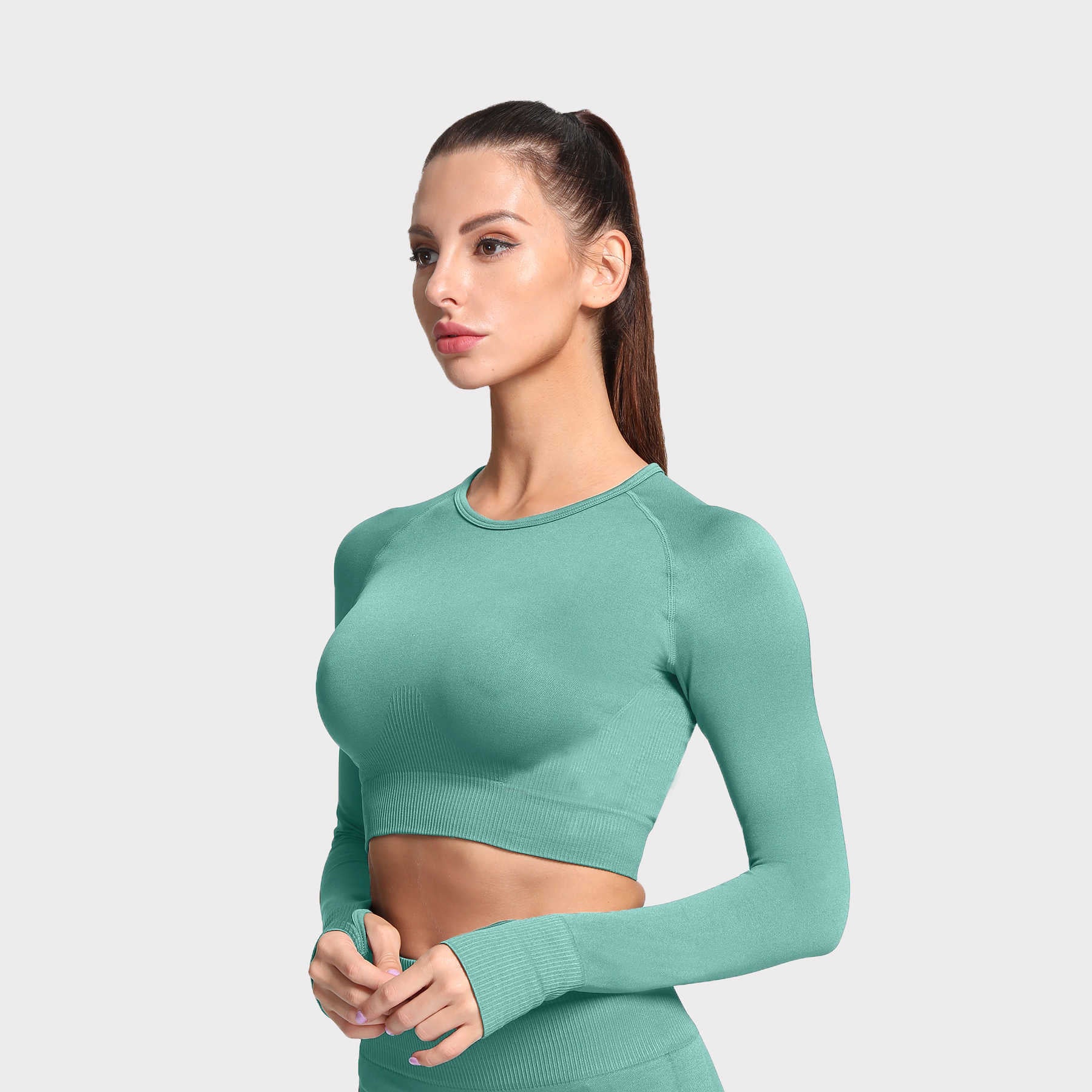 Aoxjox Hyperflex Seamless Crop Top