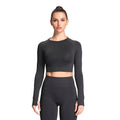 Aoxjox Vital Long Sleeve Crop Top