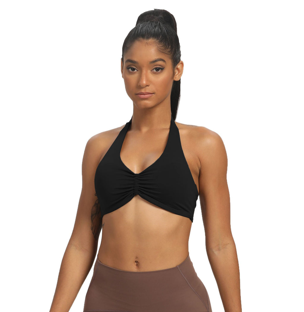 Aoxjox "Taylor" Ruched halterneck Bra