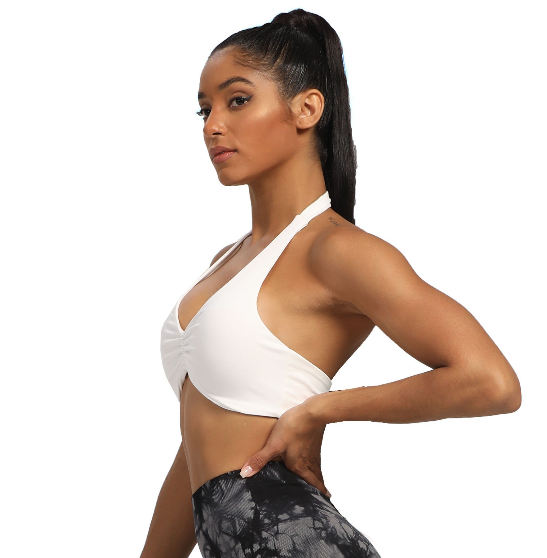 Aoxjox "Taylor" Ruched halterneck Bra