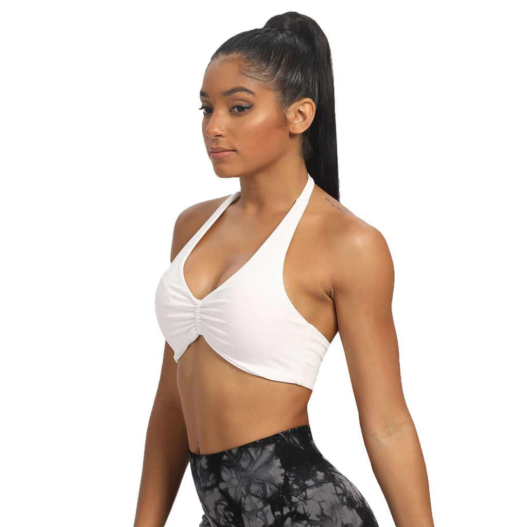Aoxjox "Taylor" Ruched halterneck Bra