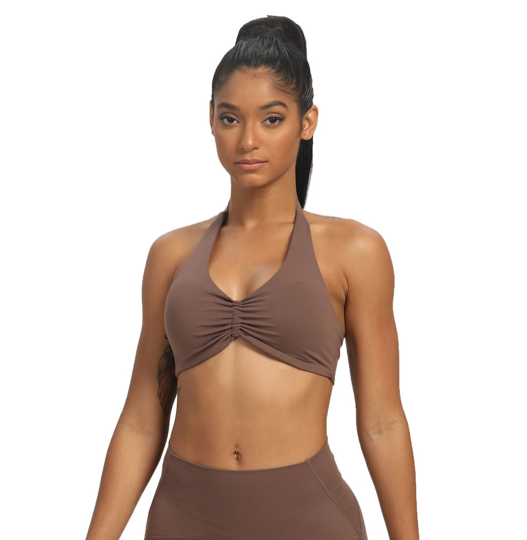 Aoxjox "Taylor" Ruched halterneck Bra