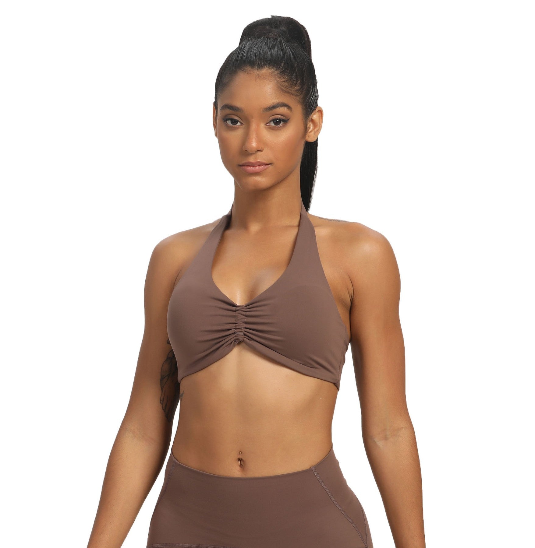 Aoxjox "Taylor" Ruched halterneck Bra