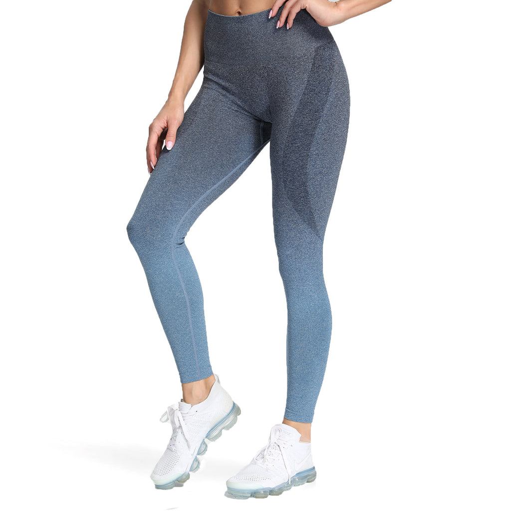 Aoxjox Smile Contour Ombre Seamless Leggings
