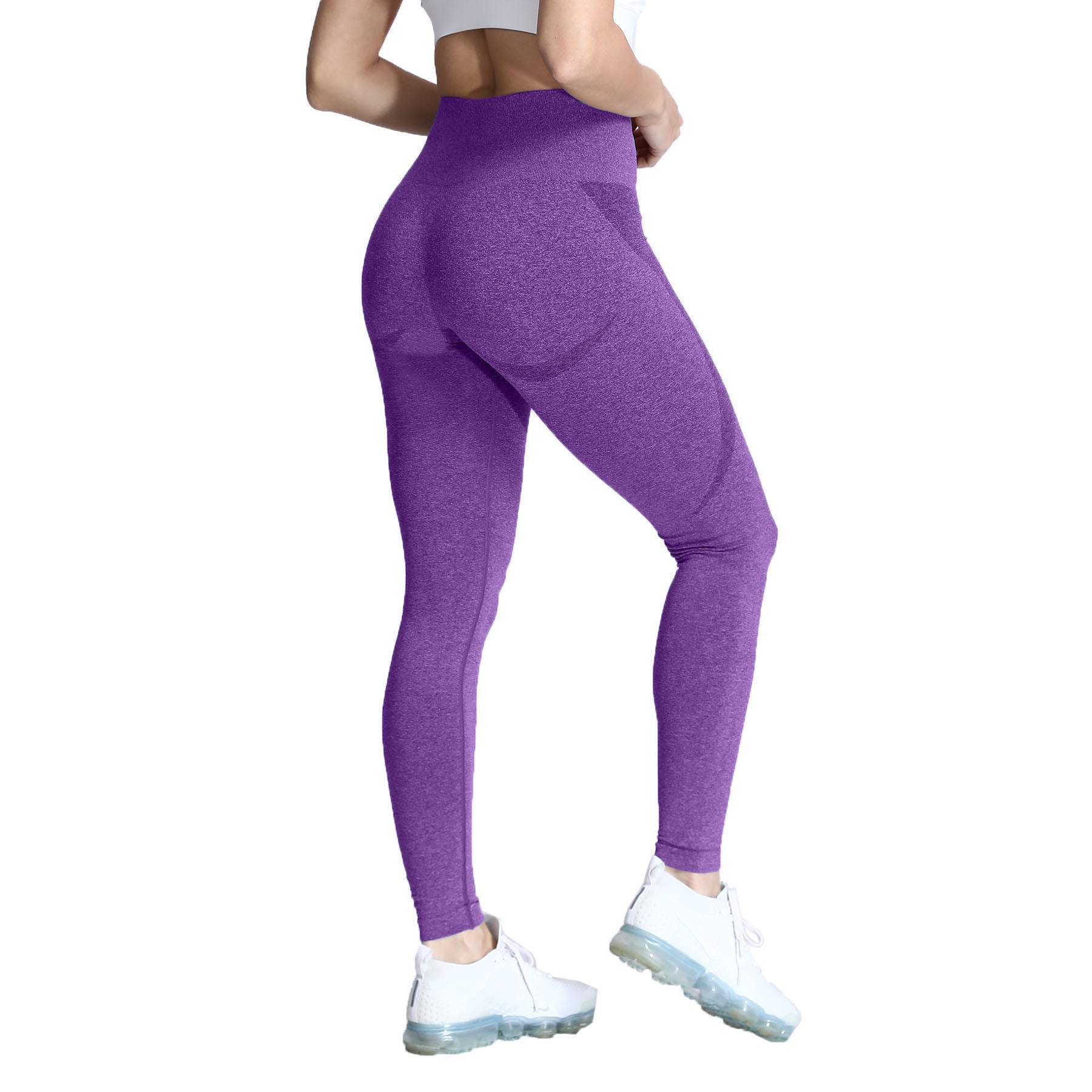 Aoxjox Brights Smile Contour Seamless Leggings