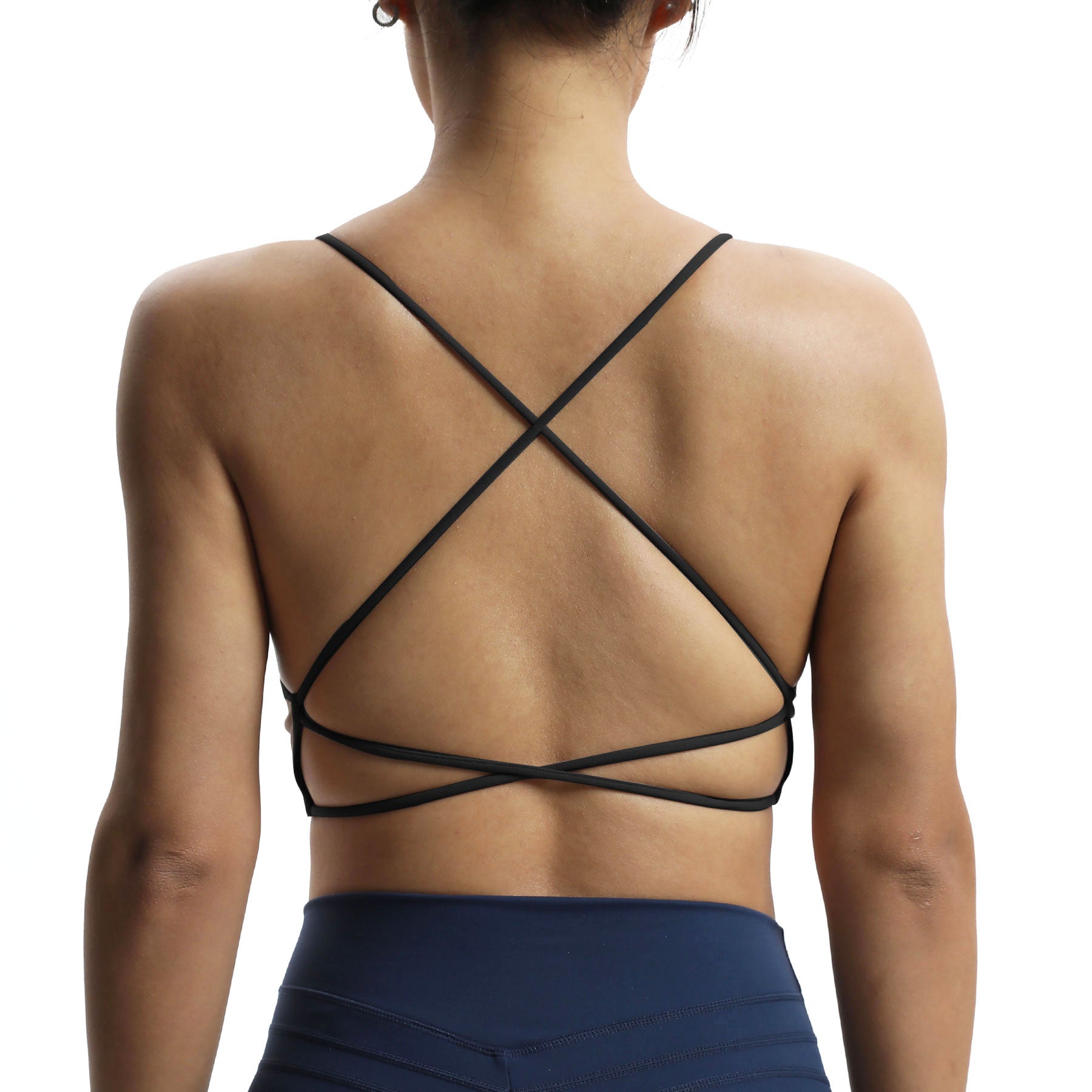 Aoxjox "Veronica" Twist Cross-Back Bra