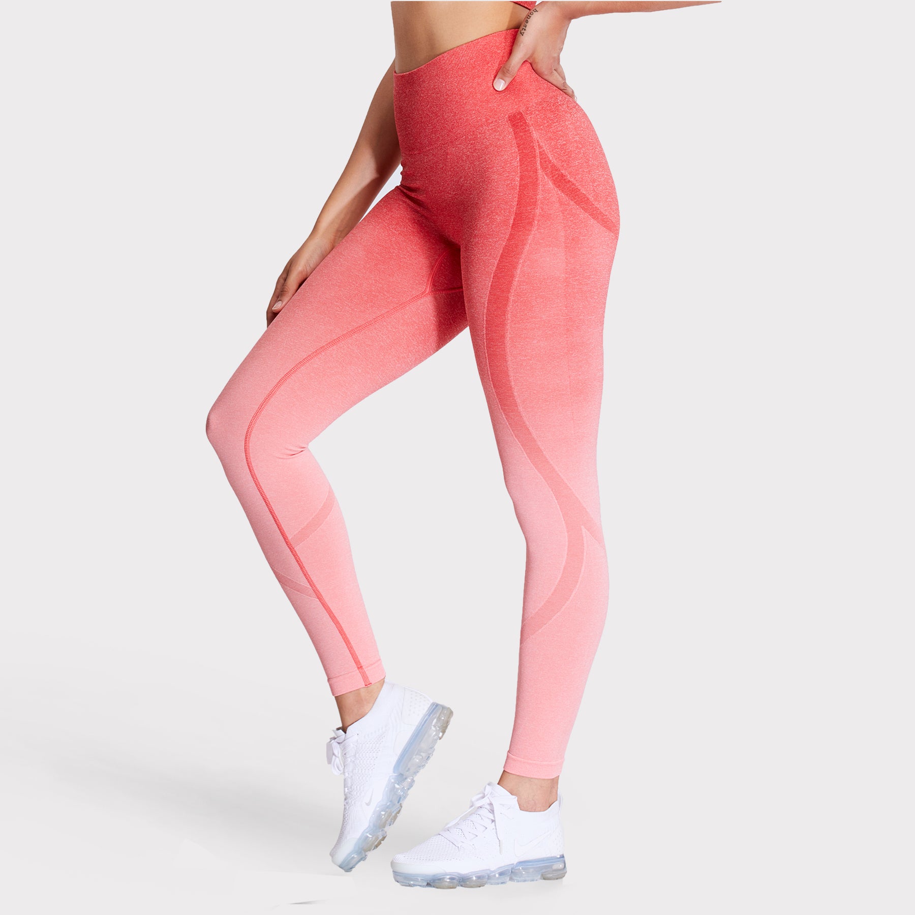 Buy Aoxjox Yoga Pants for Women High Waisted Gym Sport Ombre Seamless  Leggings Online at desertcartSeychelles