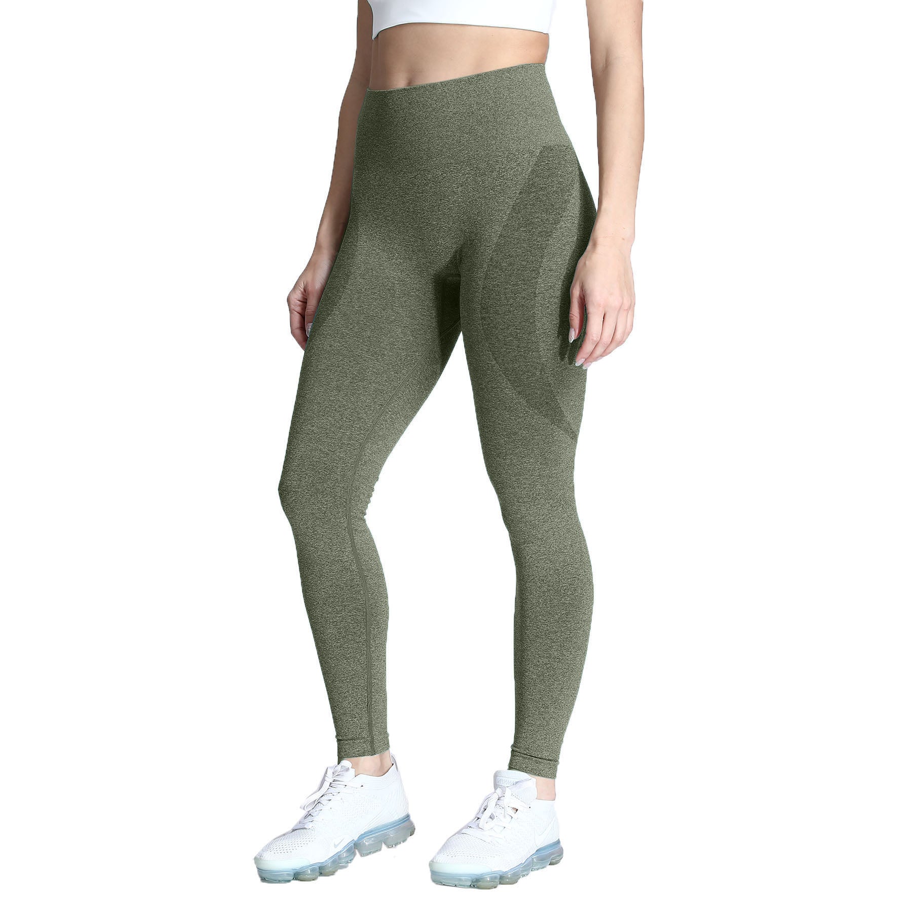 Aoxjox Smile Contour Ombre Seamless Leggings
