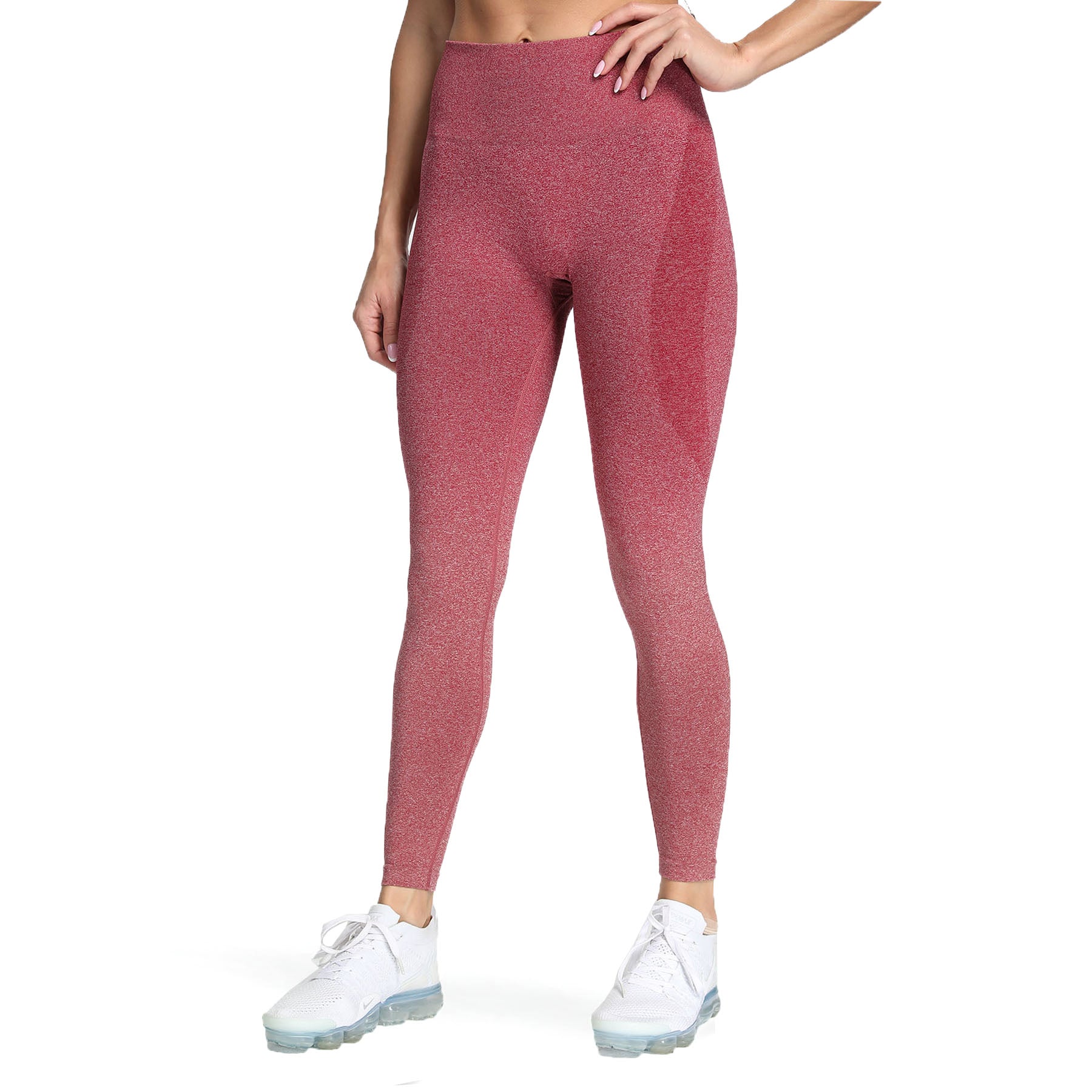 Aoxjox Smile Contour Ombre Seamless Leggings