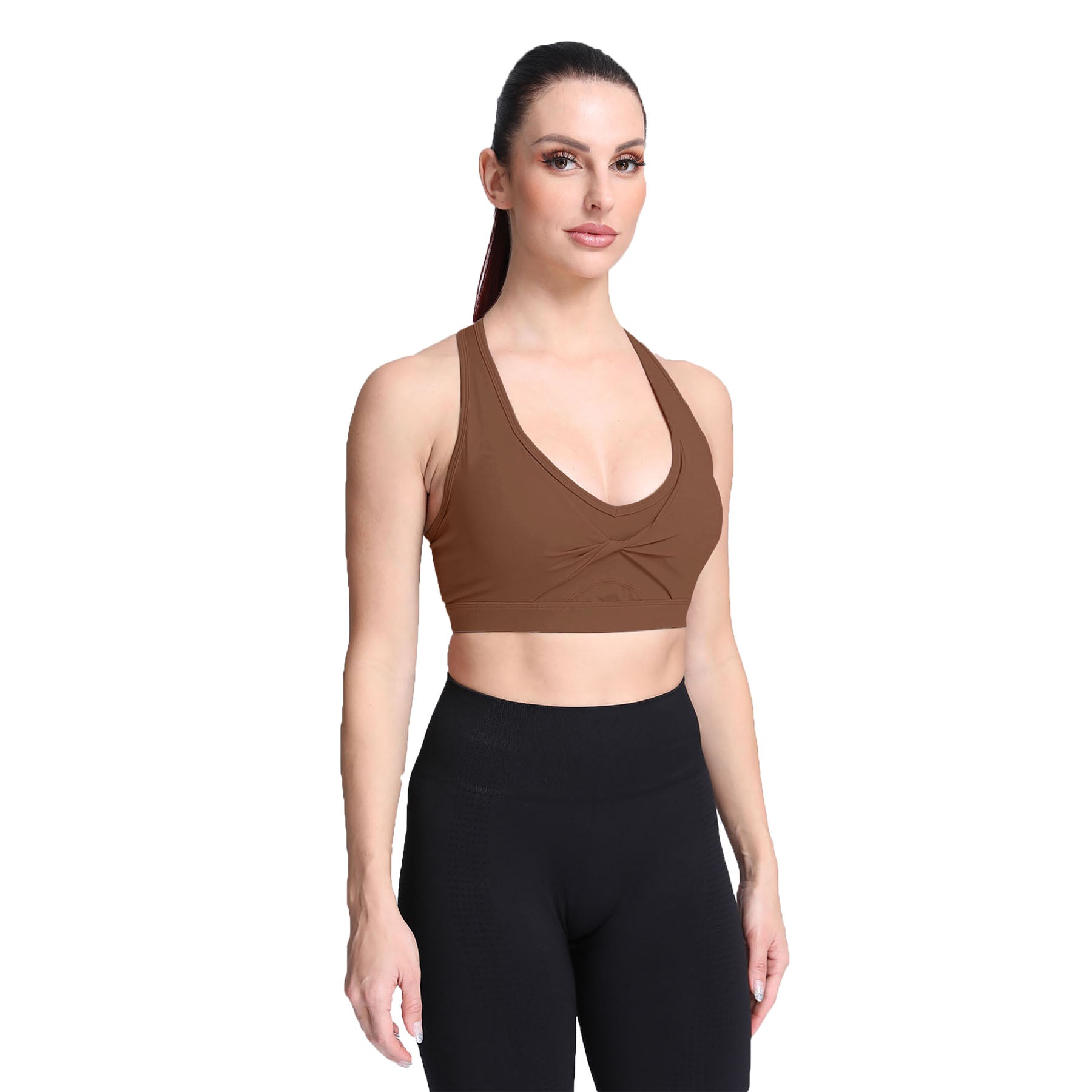 Aoxjox V-shaped racer back bras