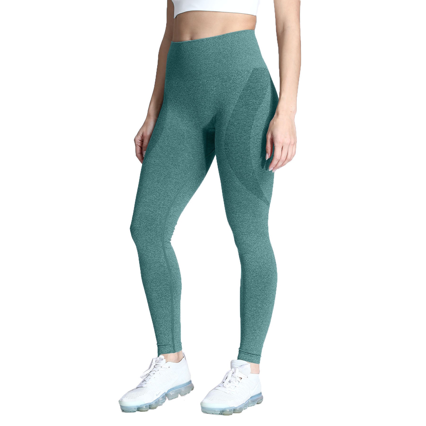 Aoxjox Darks Smile Contour Seamless Leggings
