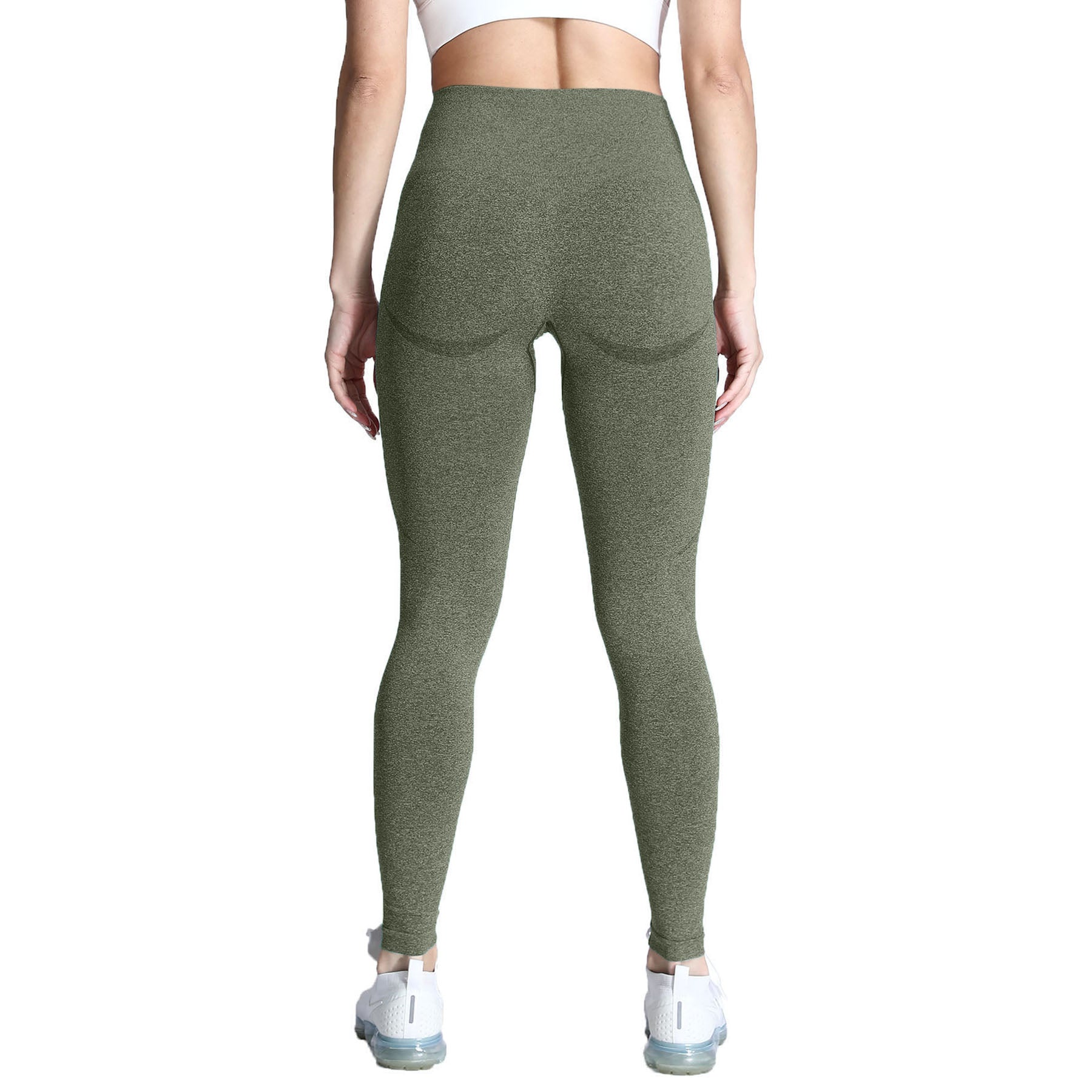 Aoxjox Smile Contour Ombre Seamless Leggings