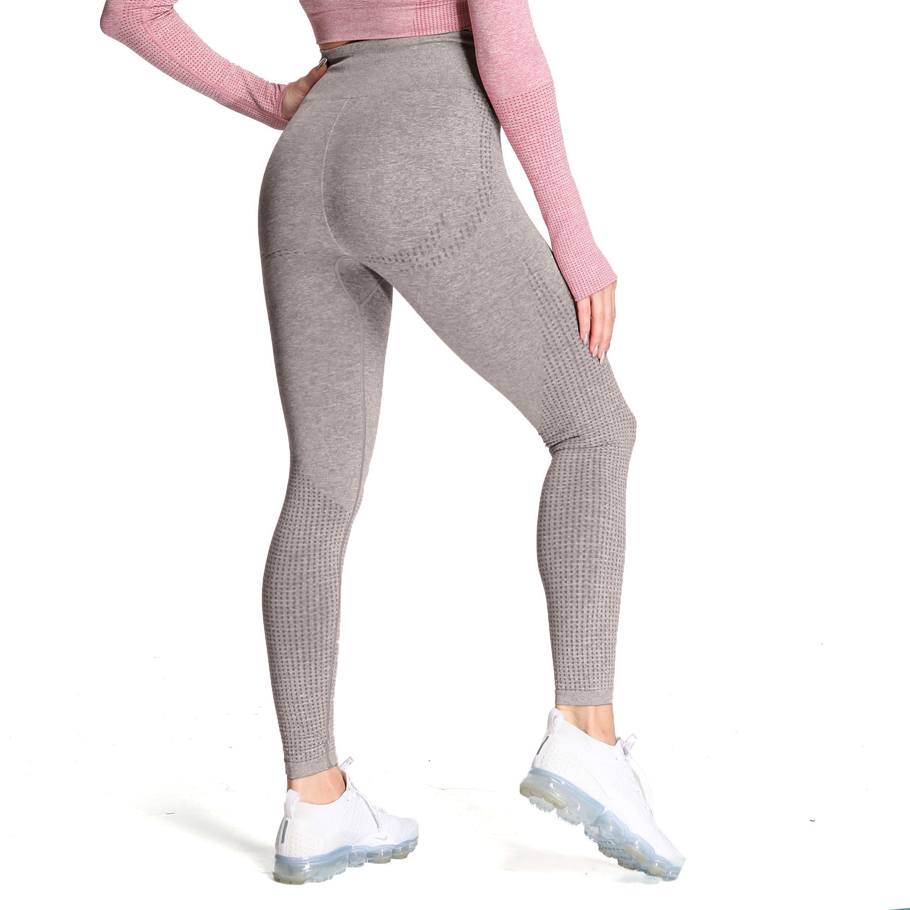Aoxjox Seamless Leggings for Women Smile Contour High Waist Workout Yoga  Pants (Sky Blue Marl, X-Small) : : Clothing, Shoes & Accessories