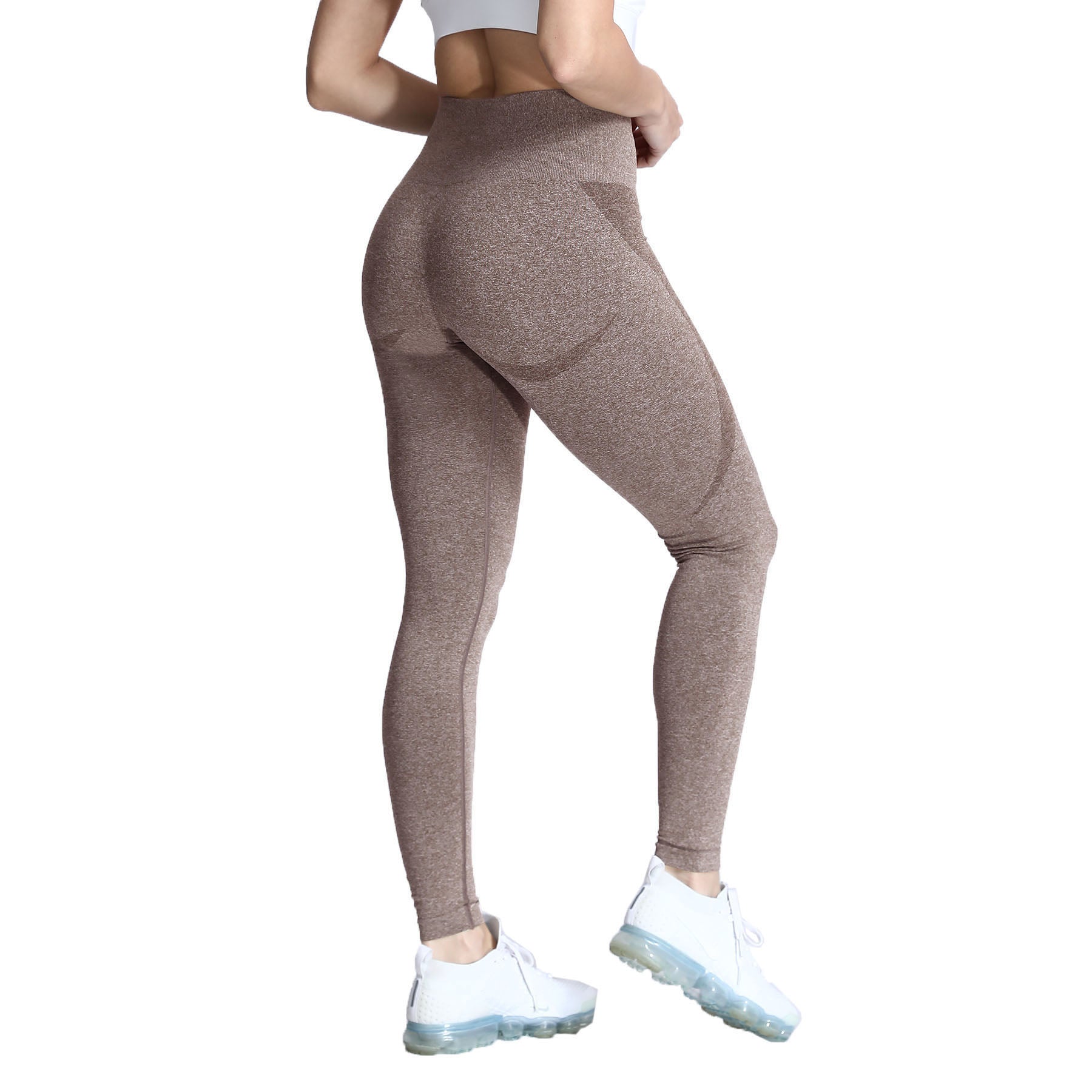 Aoxjox Smile Contour Ombre Seamless Leggings