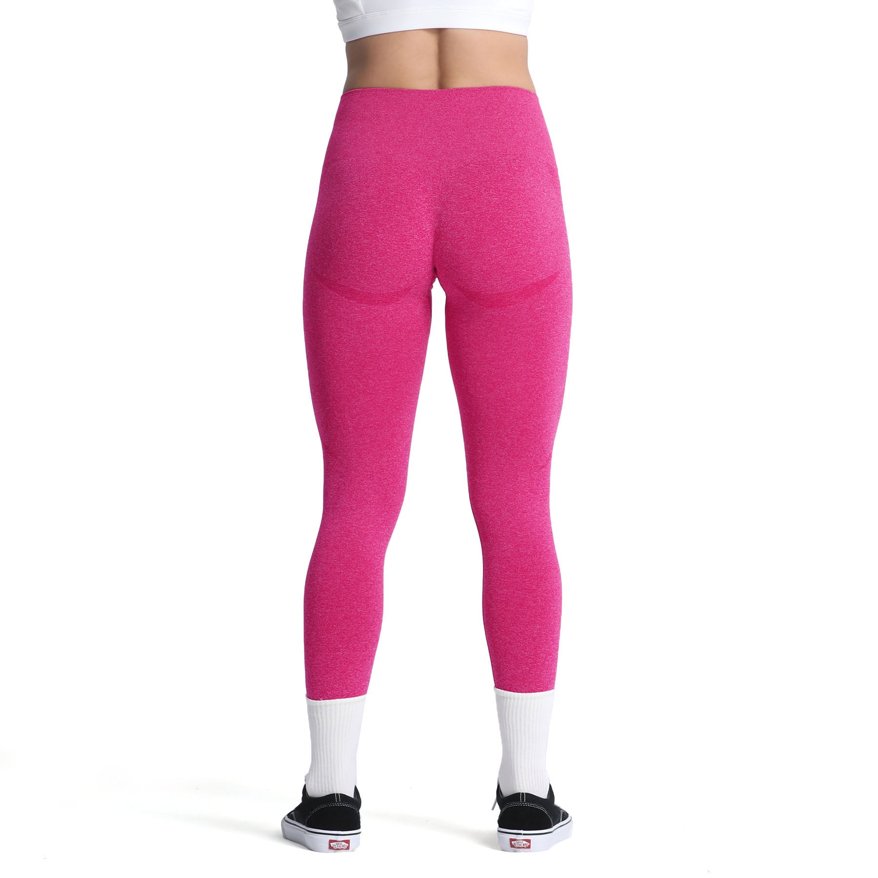 Aoxjox Brights Smile Contour Seamless Leggings