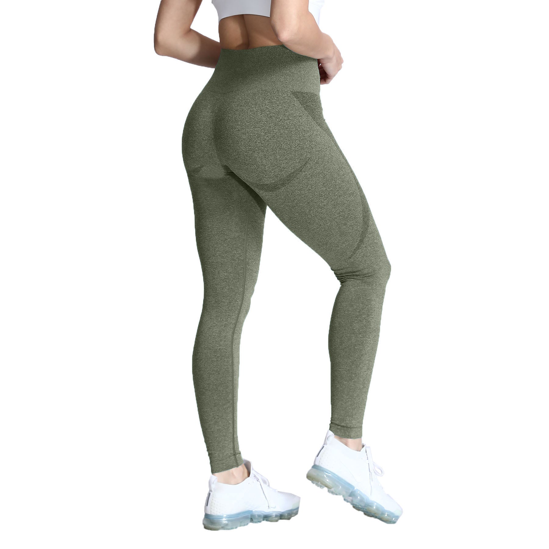 Aoxjox Smile Contour Ombre Seamless Leggings