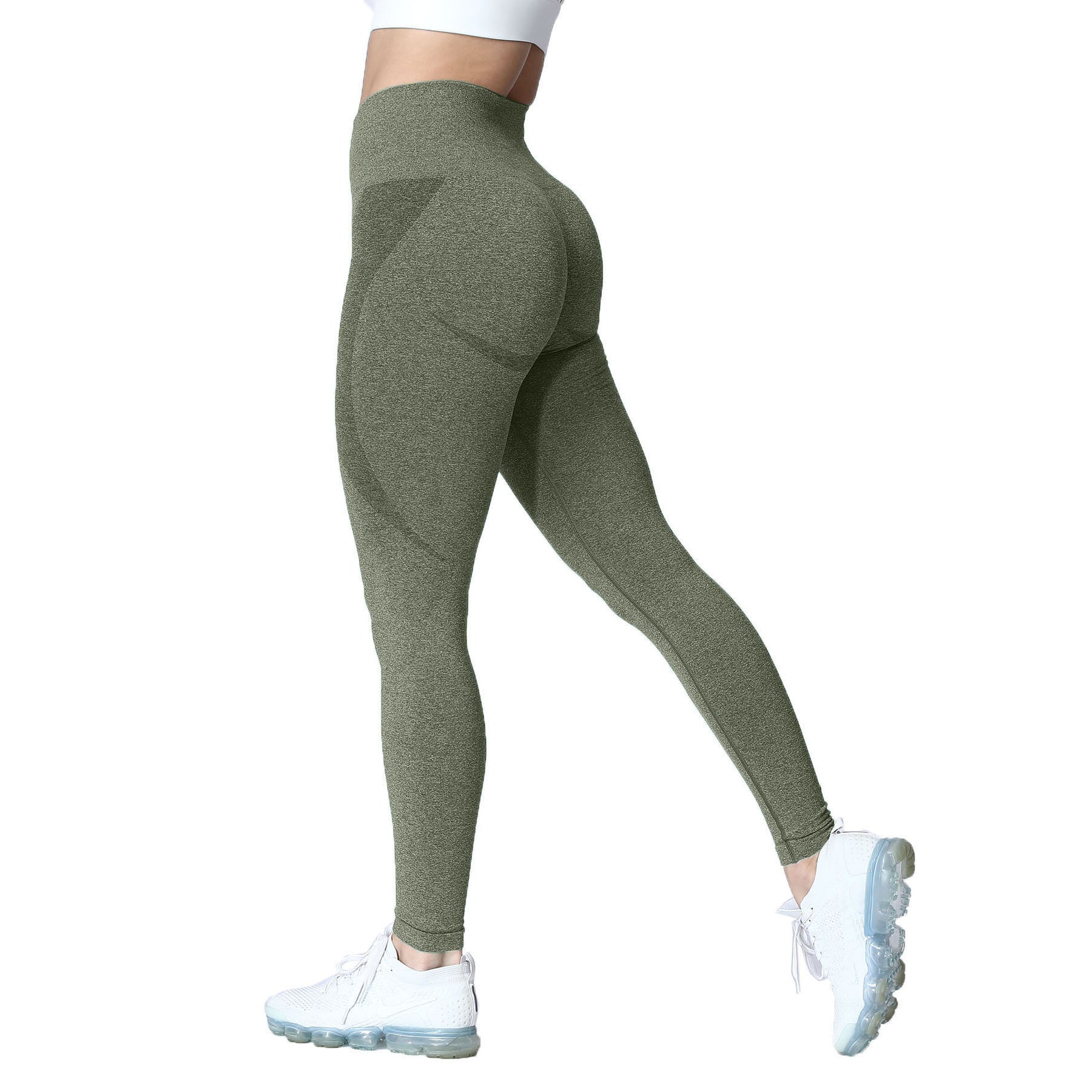 Aoxjox Smile Contour Ombre Seamless Leggings