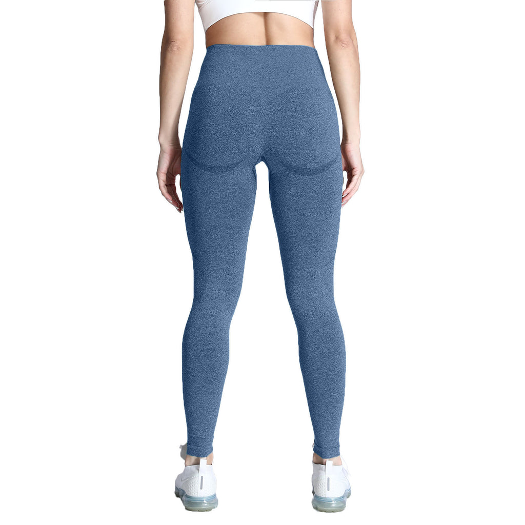 Aoxjox Darks Smile Contour Seamless Leggings