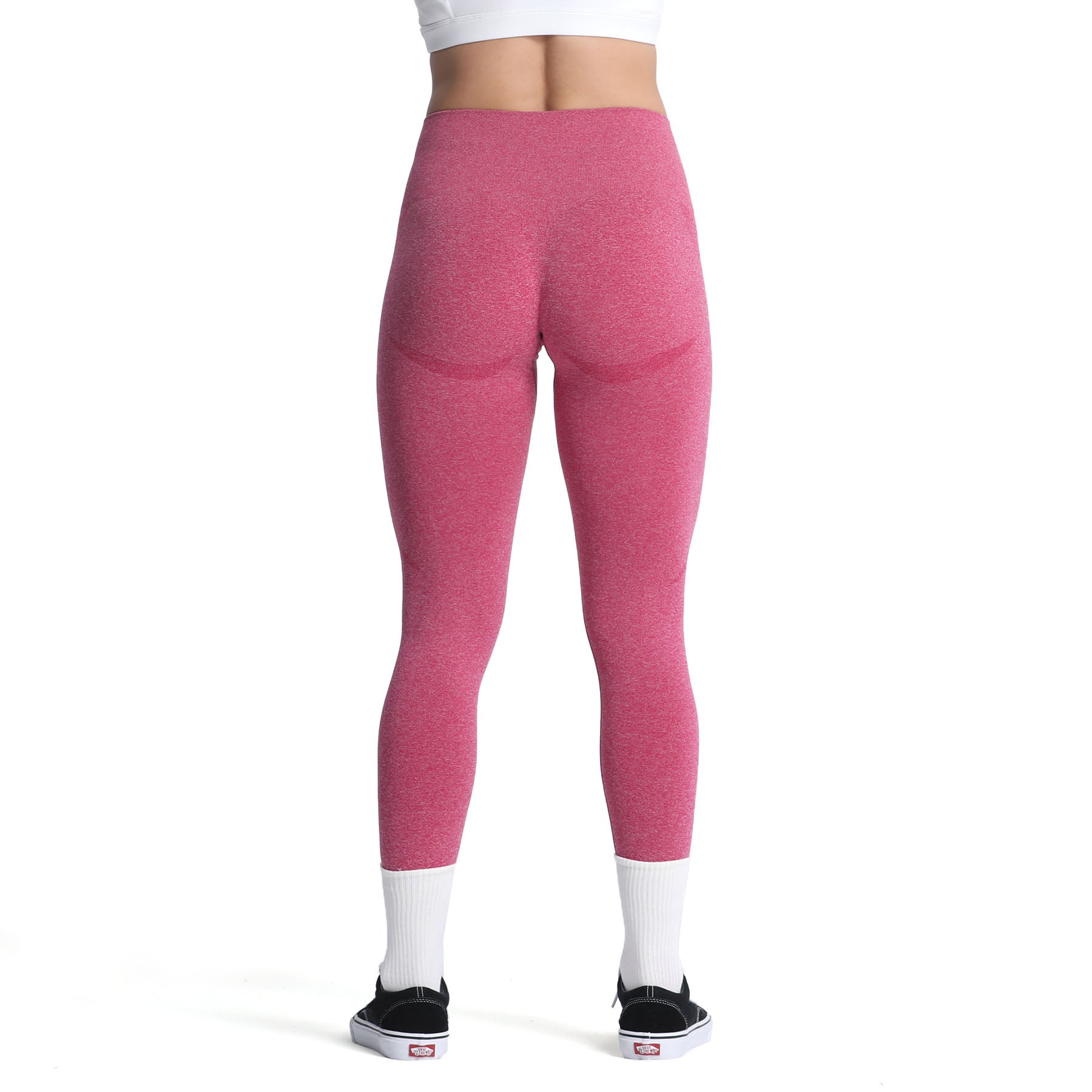 Aoxjox Darks Smile Contour Seamless Leggings