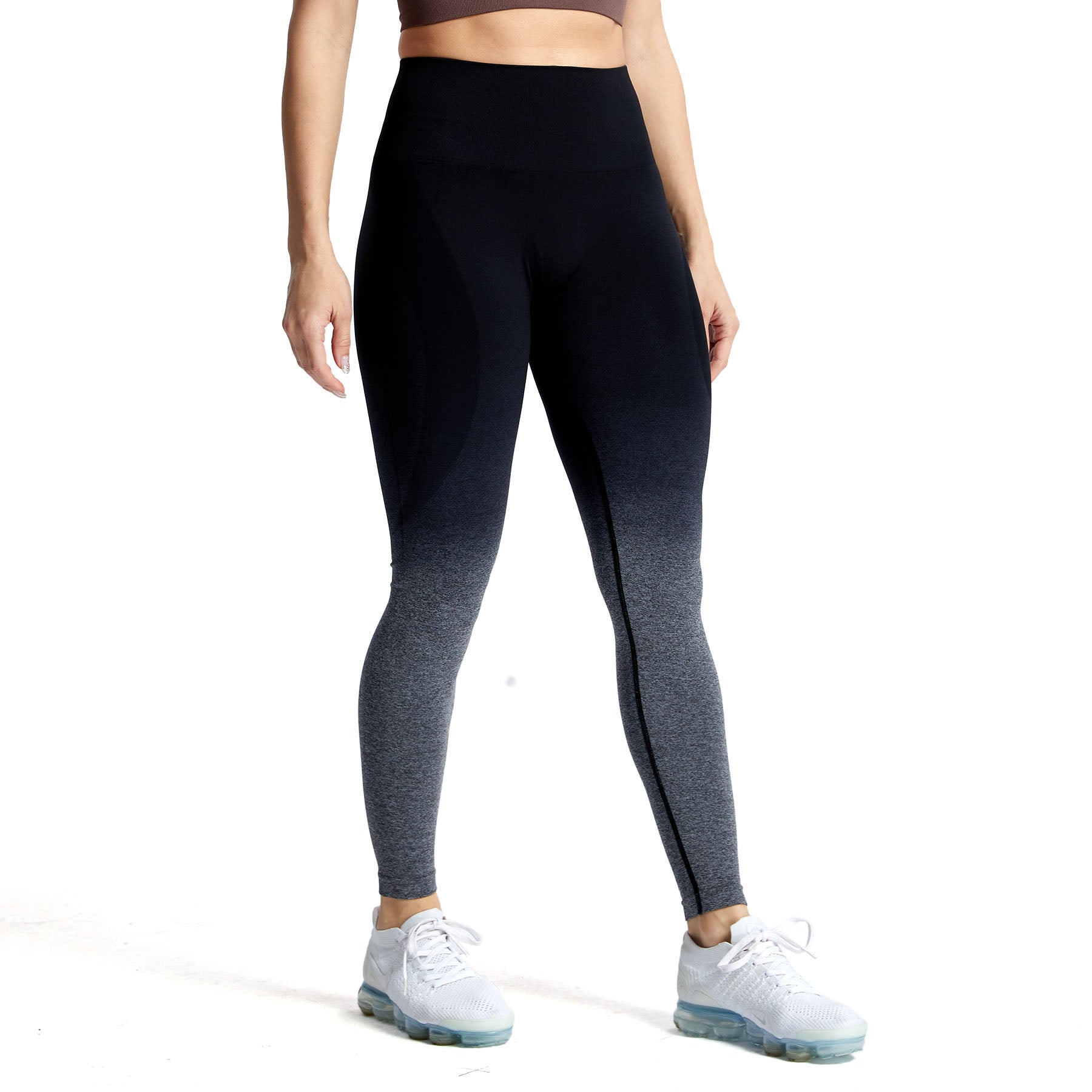Aoxjox Smile Contour Ombre Seamless Leggings