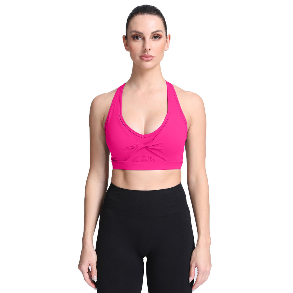 Aoxjox V-shaped racer back bras