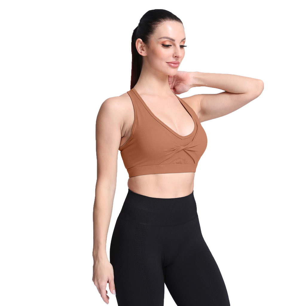 Aoxjox V-shaped racer back bras