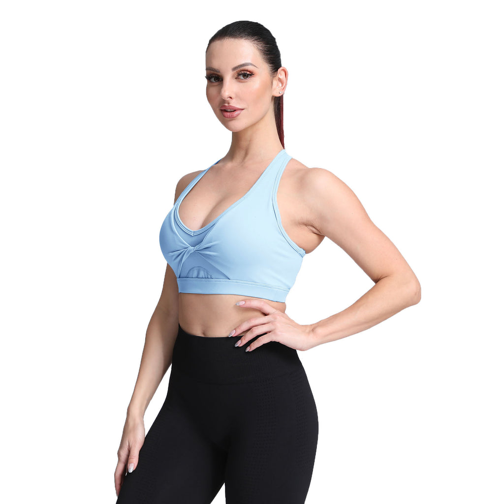 Aoxjox V-shaped racer back bras