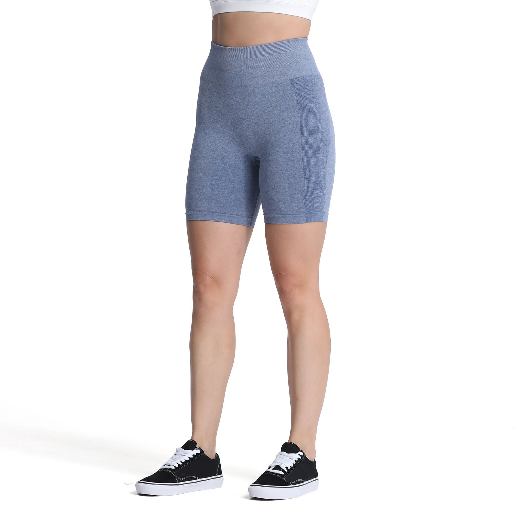 Aoxjox Asset 6" Seamless Scrunch Shorts (Darks/Neutrals)