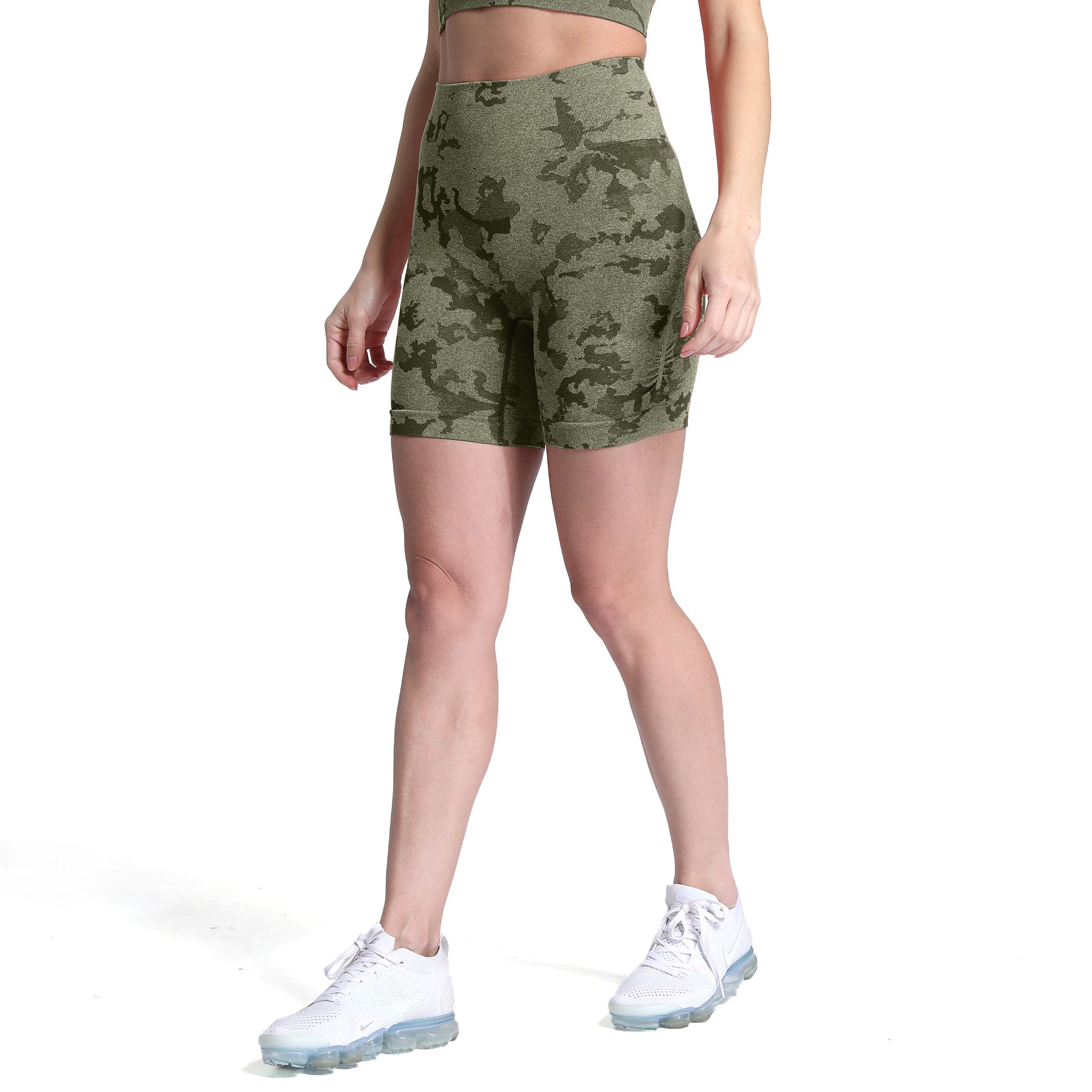 Aoxjox  Camo Seamless 5" Shorts