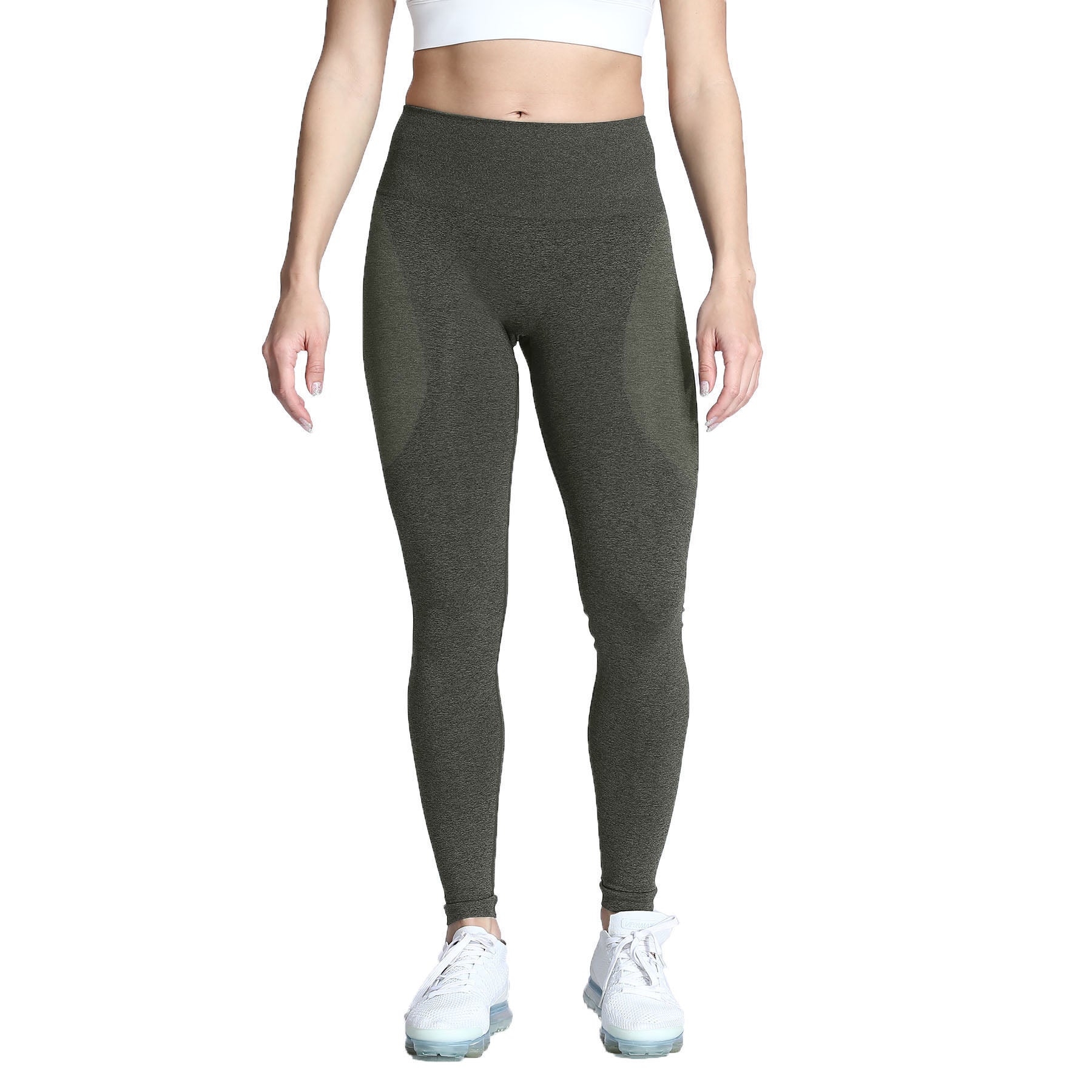 Aoxjox Darks Smile Contour Seamless Leggings