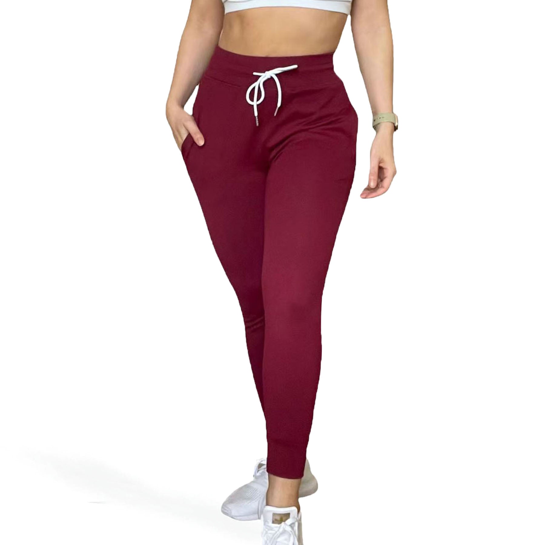 Buy Aoxjox Trinity High Waisted Yoga Pants with Pockets for Women