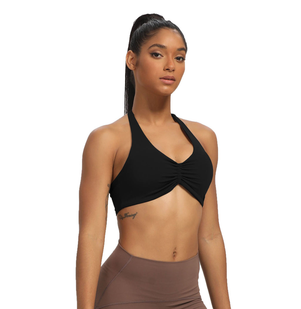Aoxjox "Taylor" Ruched halterneck Bra