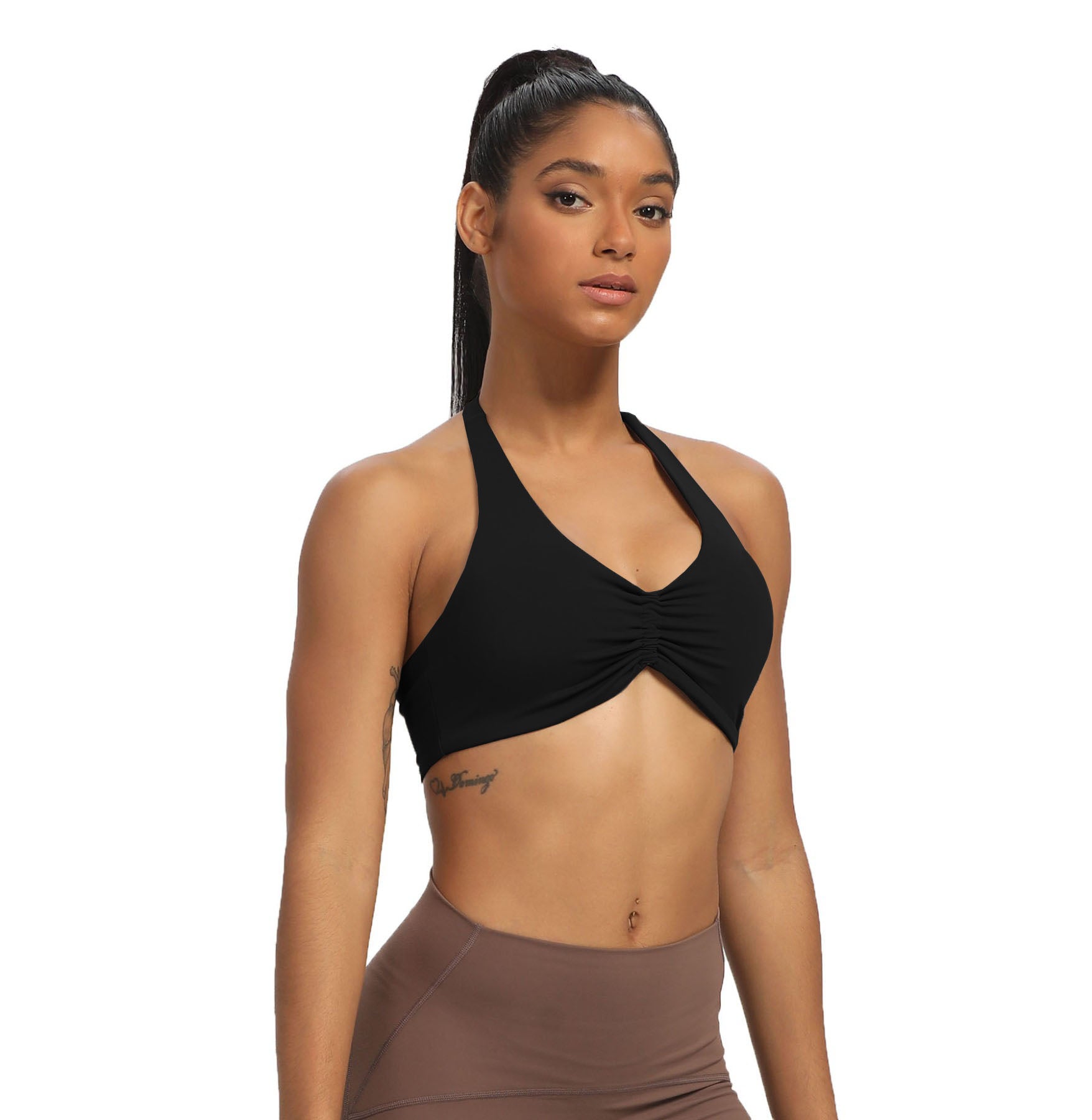 Aoxjox "Taylor" Ruched halterneck Bra