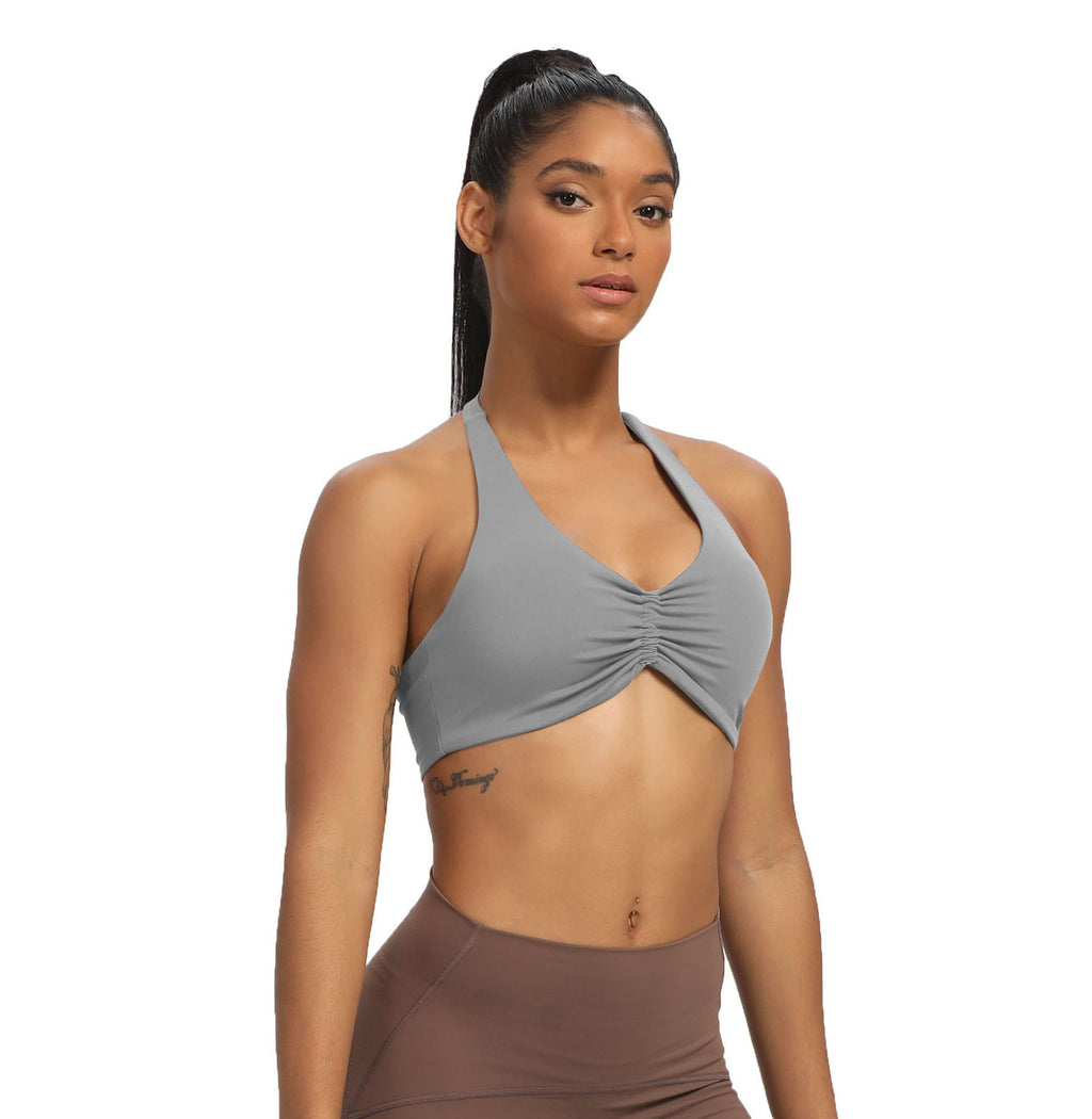 Aoxjox "Taylor" Ruched halterneck Bra