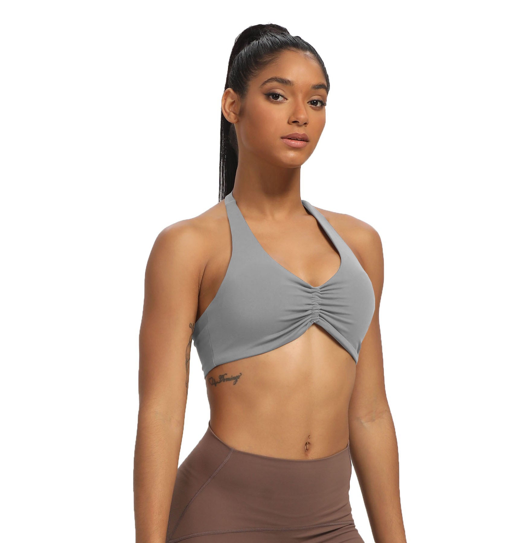 Aoxjox "Taylor" Ruched halterneck Bra